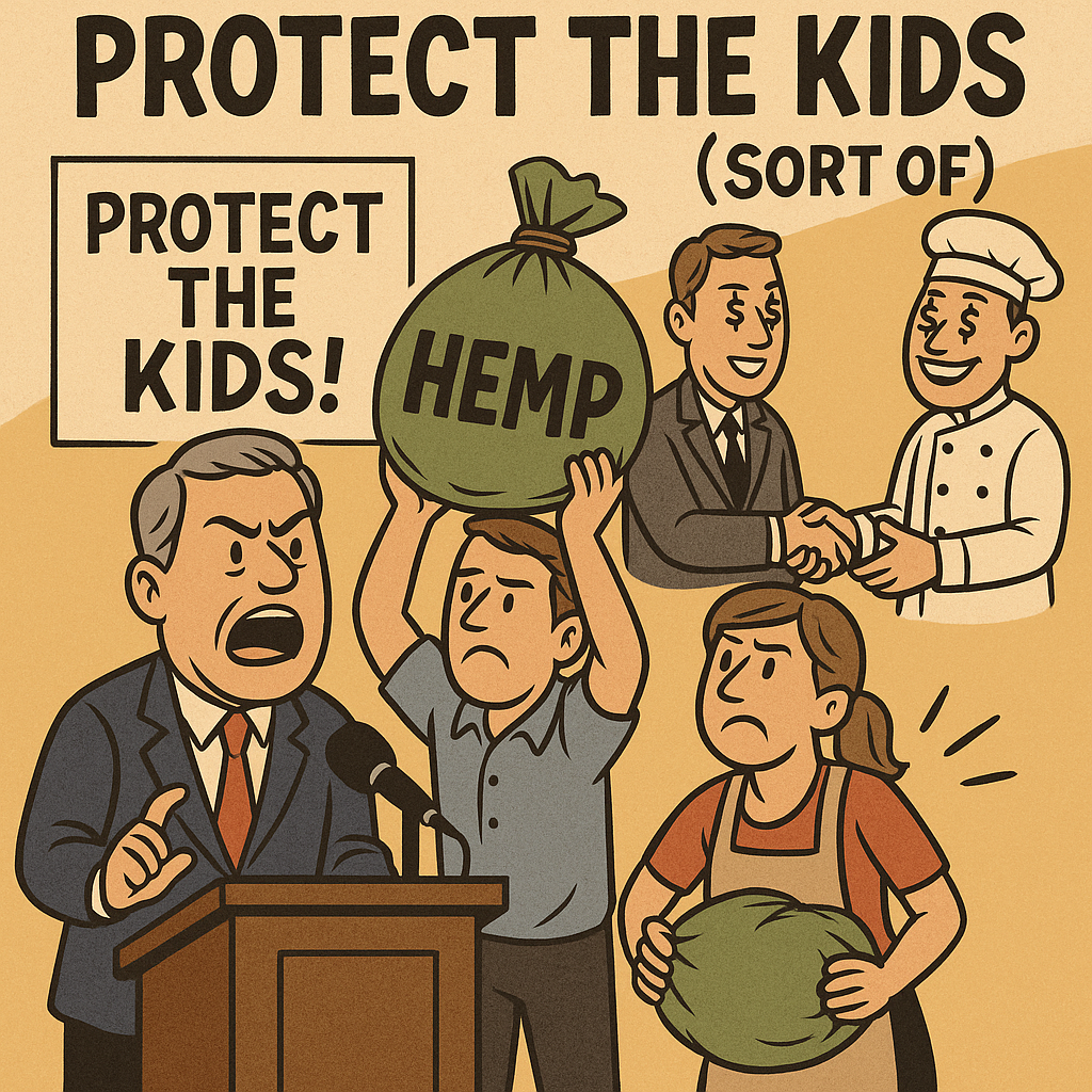 When “Protect the Kids” Quietly Disappears… You Know Who the Bill Was Really For