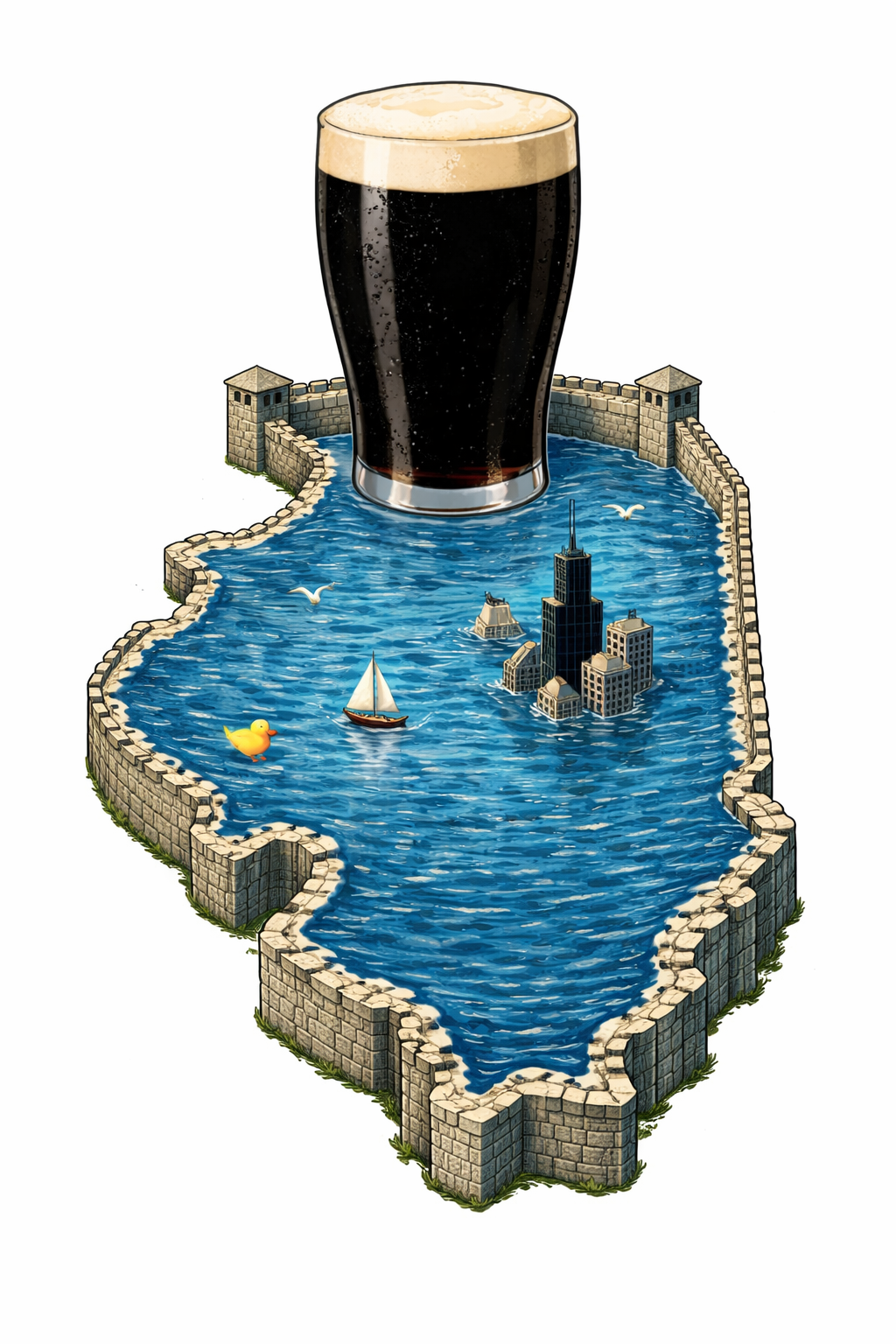 The Portal, The Wall, and “I’ll Have a Guinness Then.”