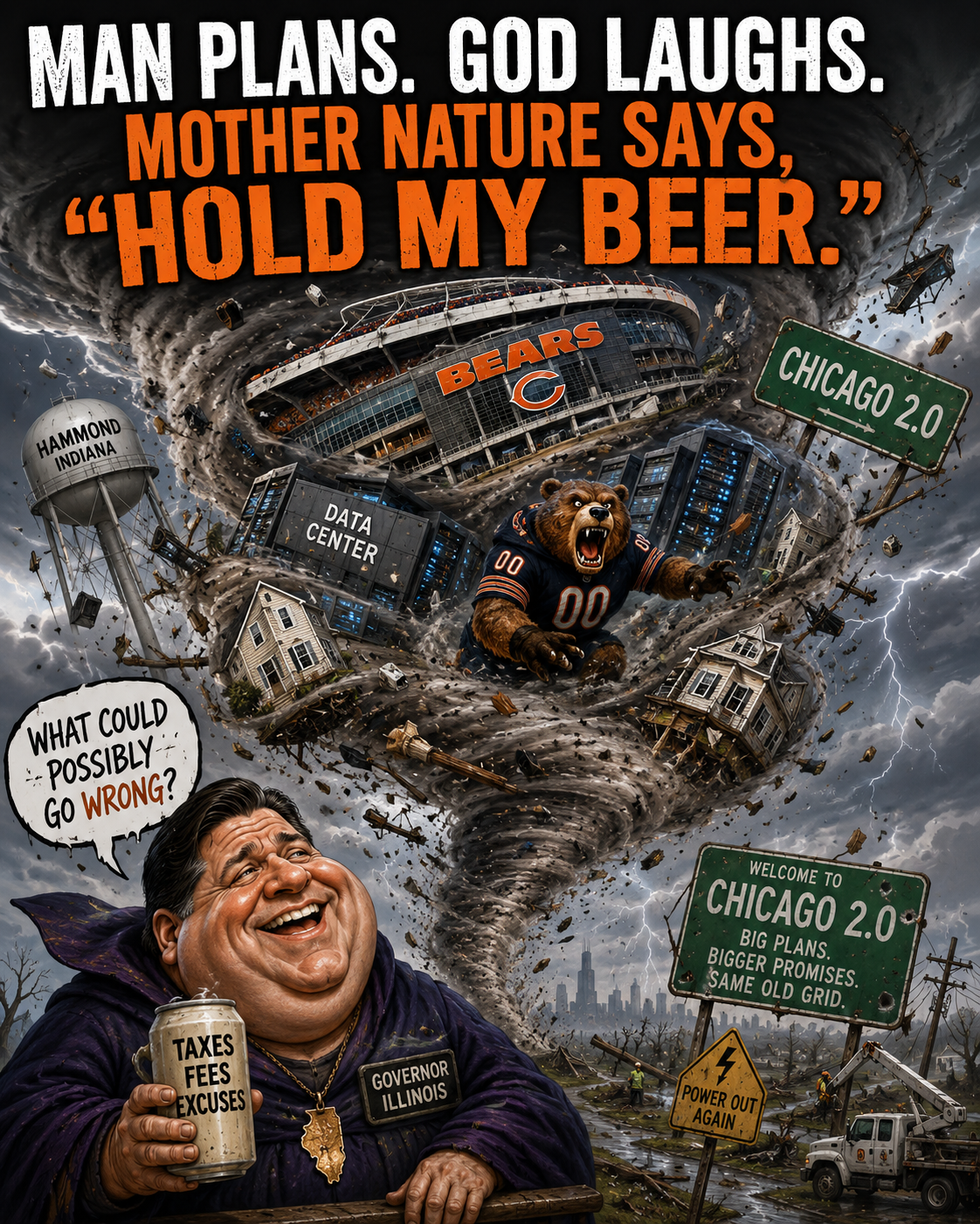Welcome Back to Chicago 2.0. Please Bring a Generator.