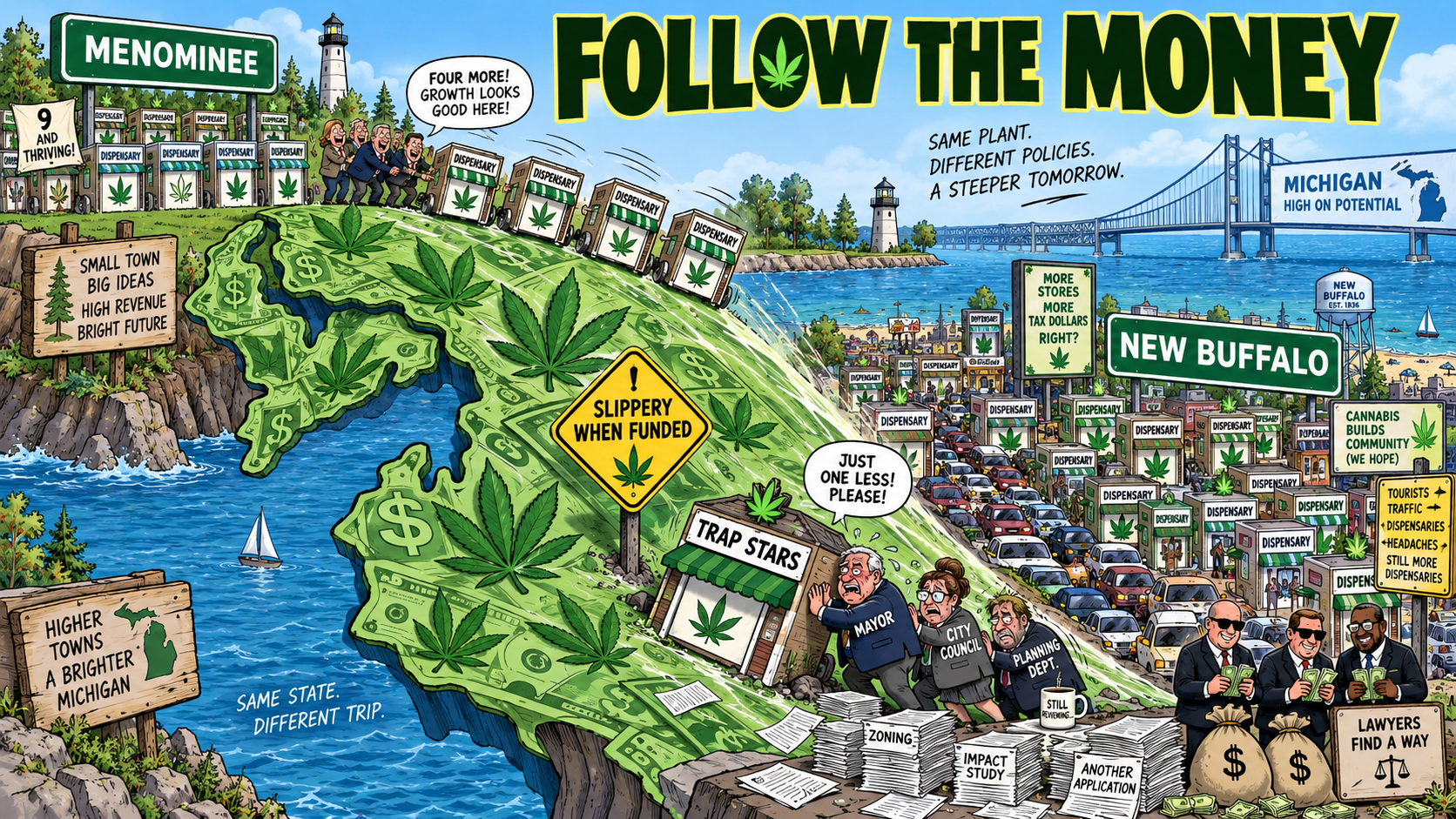 Four Licenses In, One License Out: Michigan’s Cannabis Slippery Slope