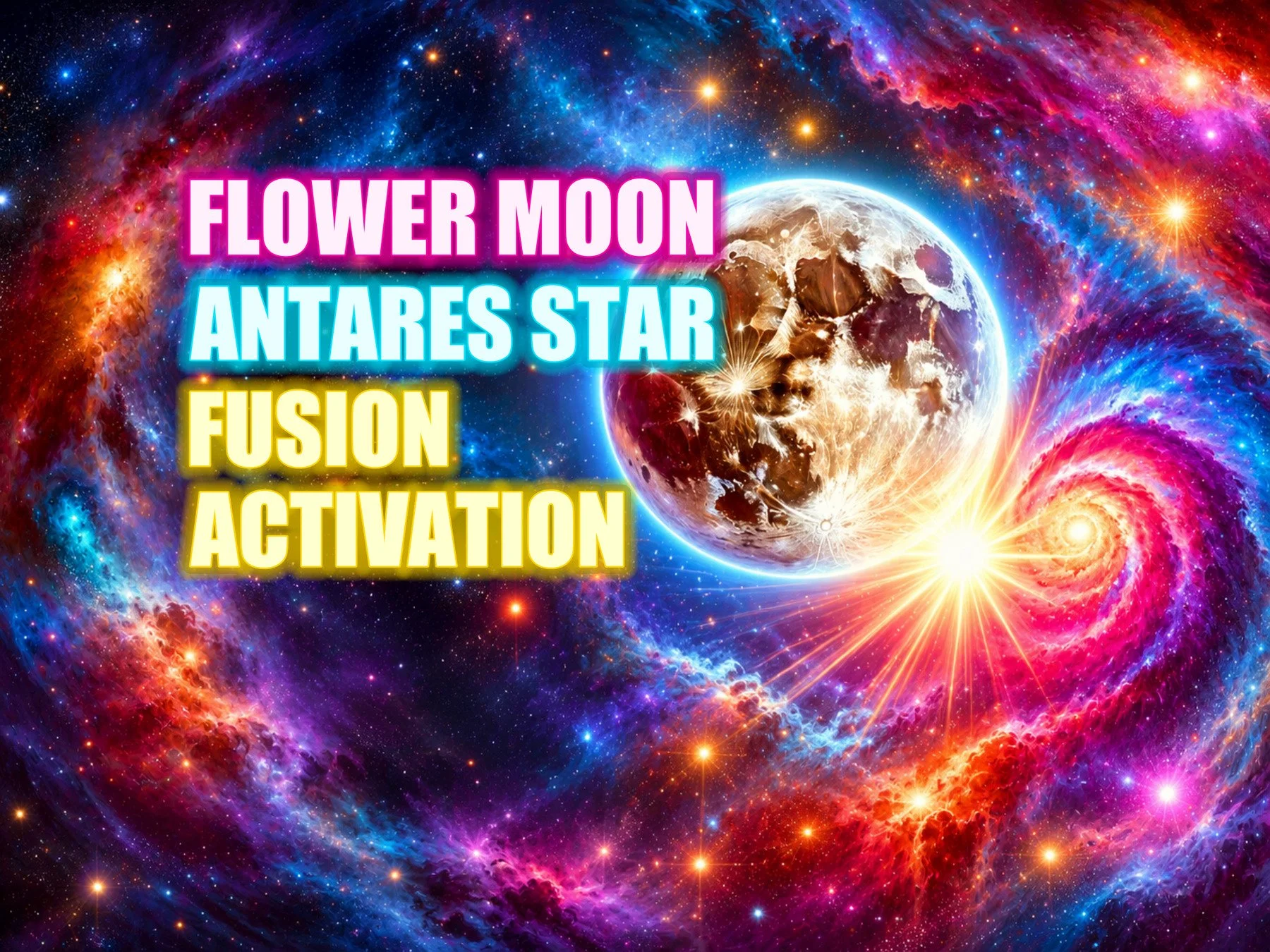 Flower Moon Antares Star Fusion Activation