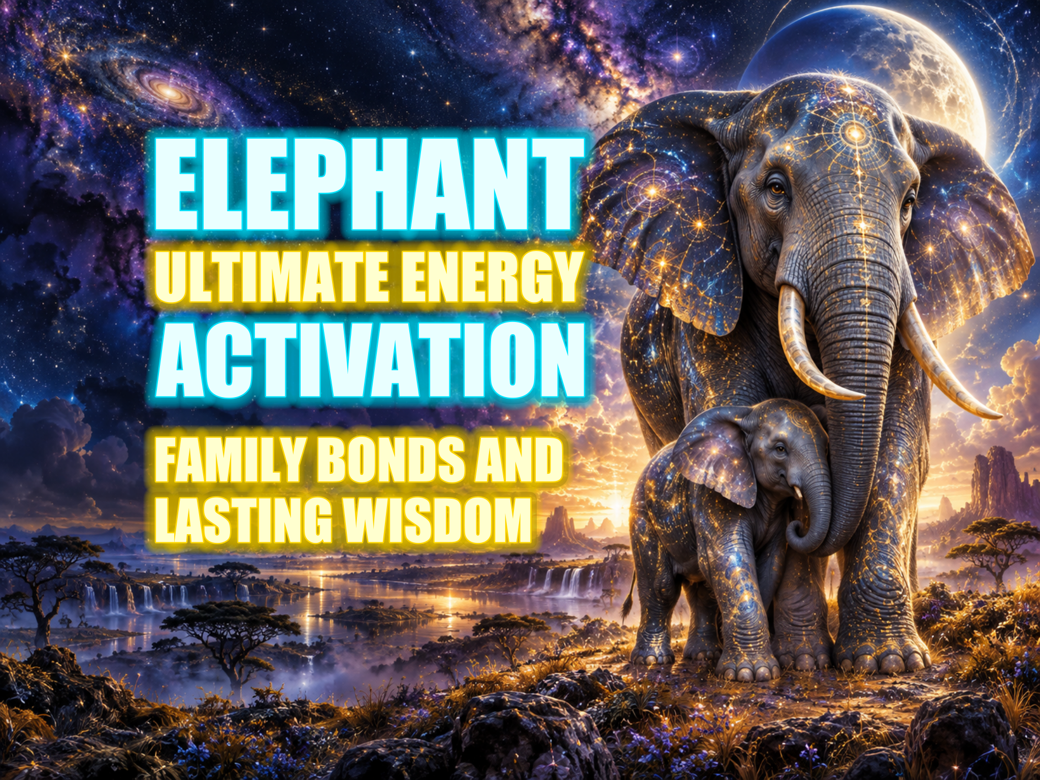 Elephant Ultimate Energy Activation — Family Bonds and Lasting Wisdom