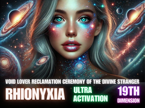 Rhionyxia Activation – Void Lover Reclamation Ceremony of the Divine Stranger – 19th Dimension