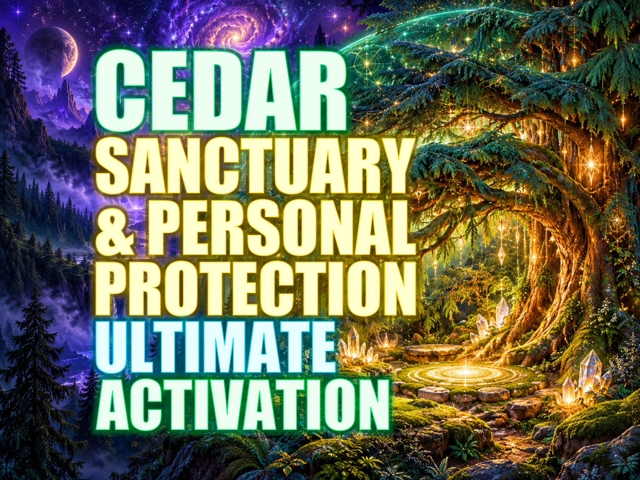 Cedar Sanctuary & Personal Protection — Ultimate Activation