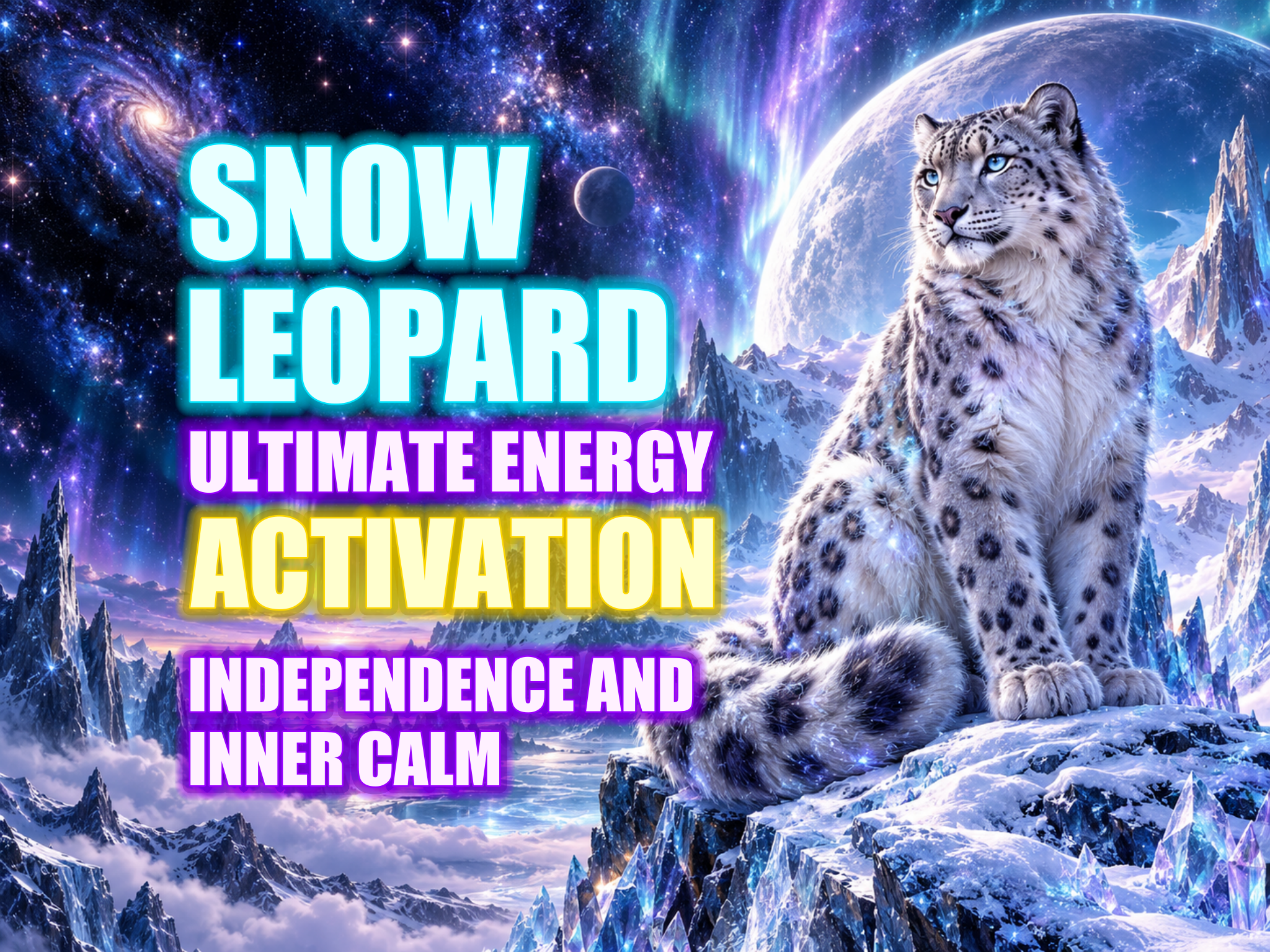 Snow Leopard Ultimate Energy Activation — Independence and Inner Calm