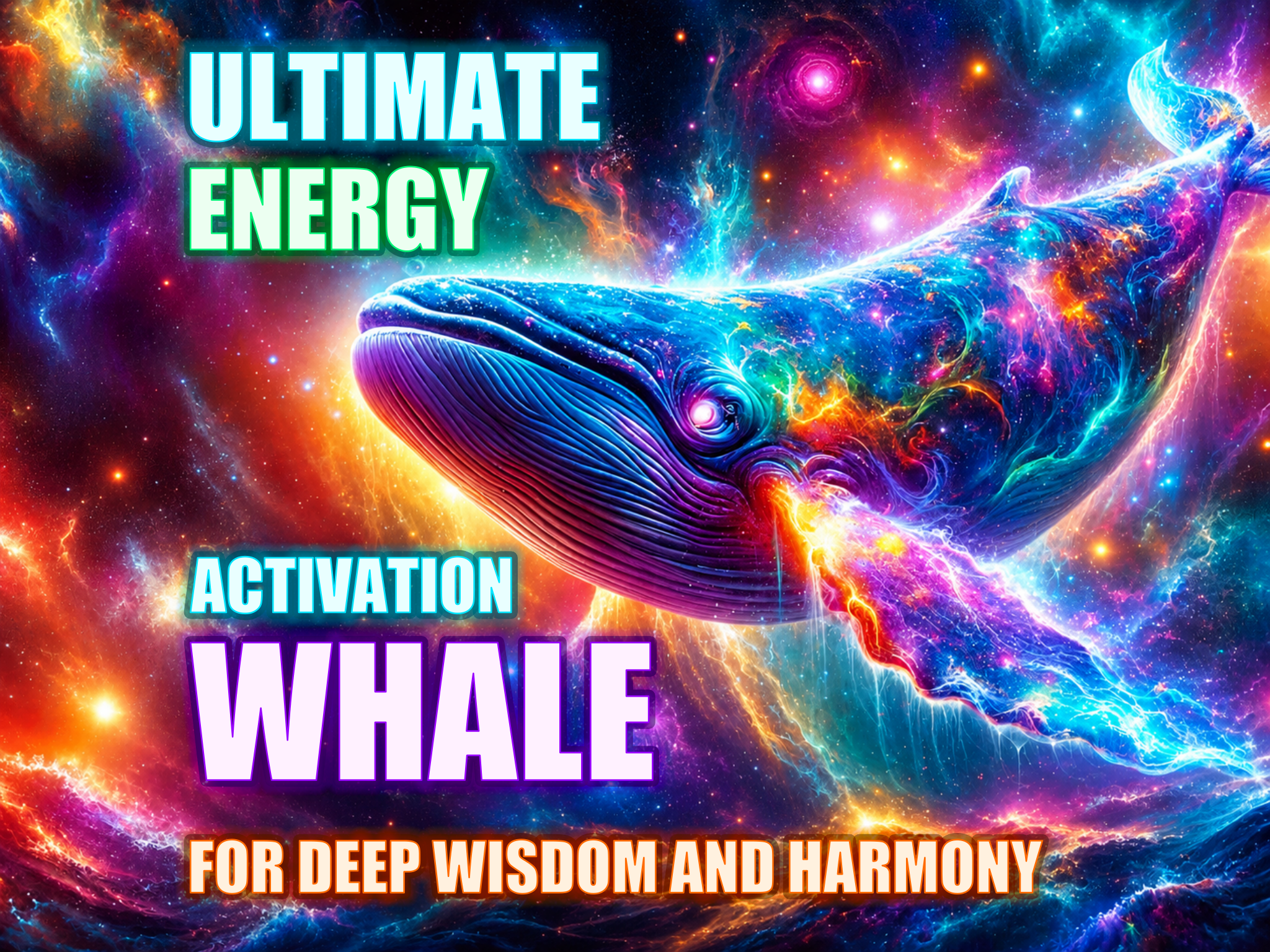Whale Ultimate Energy Activation for Deep Wisdom and Harmony