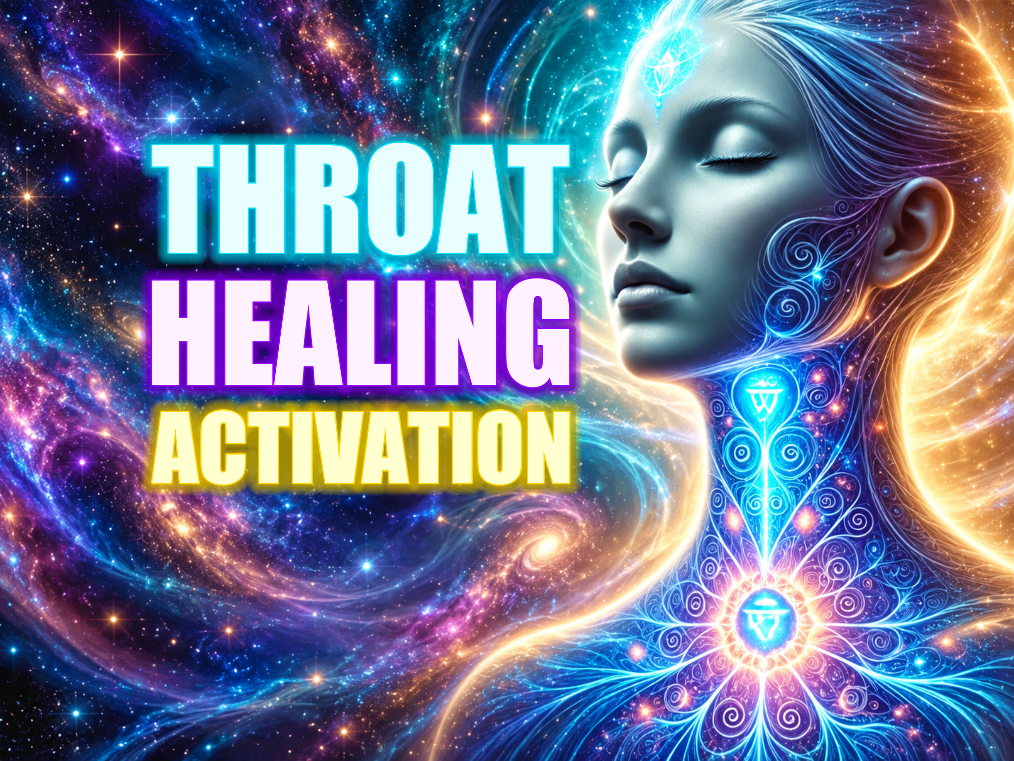 Physical Healing Throat Healing Activation — original session artwork