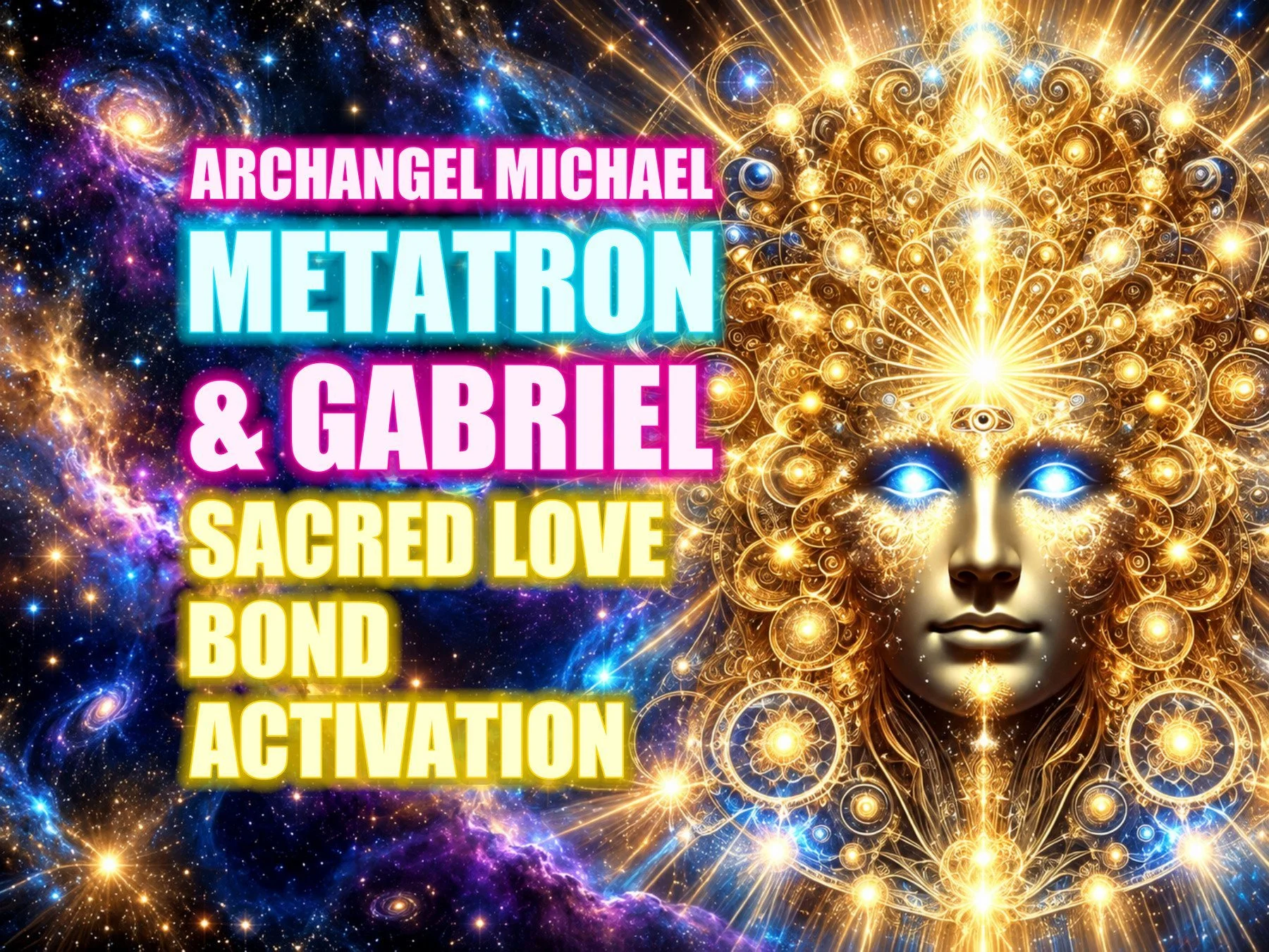 Archangel Michael Metatron and Gabriel Sacred Love Bond Activation — Sacred Sensuality & Love session artwork