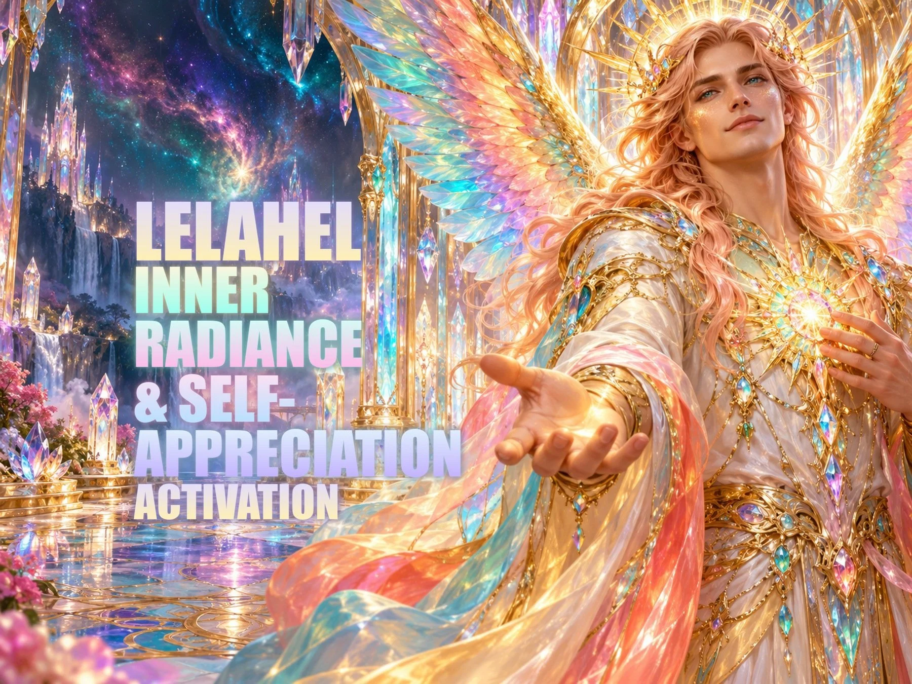 Angels and Watchers Lelahel — Inner Radiance & Self-Appreciation Activation — original session artwork
