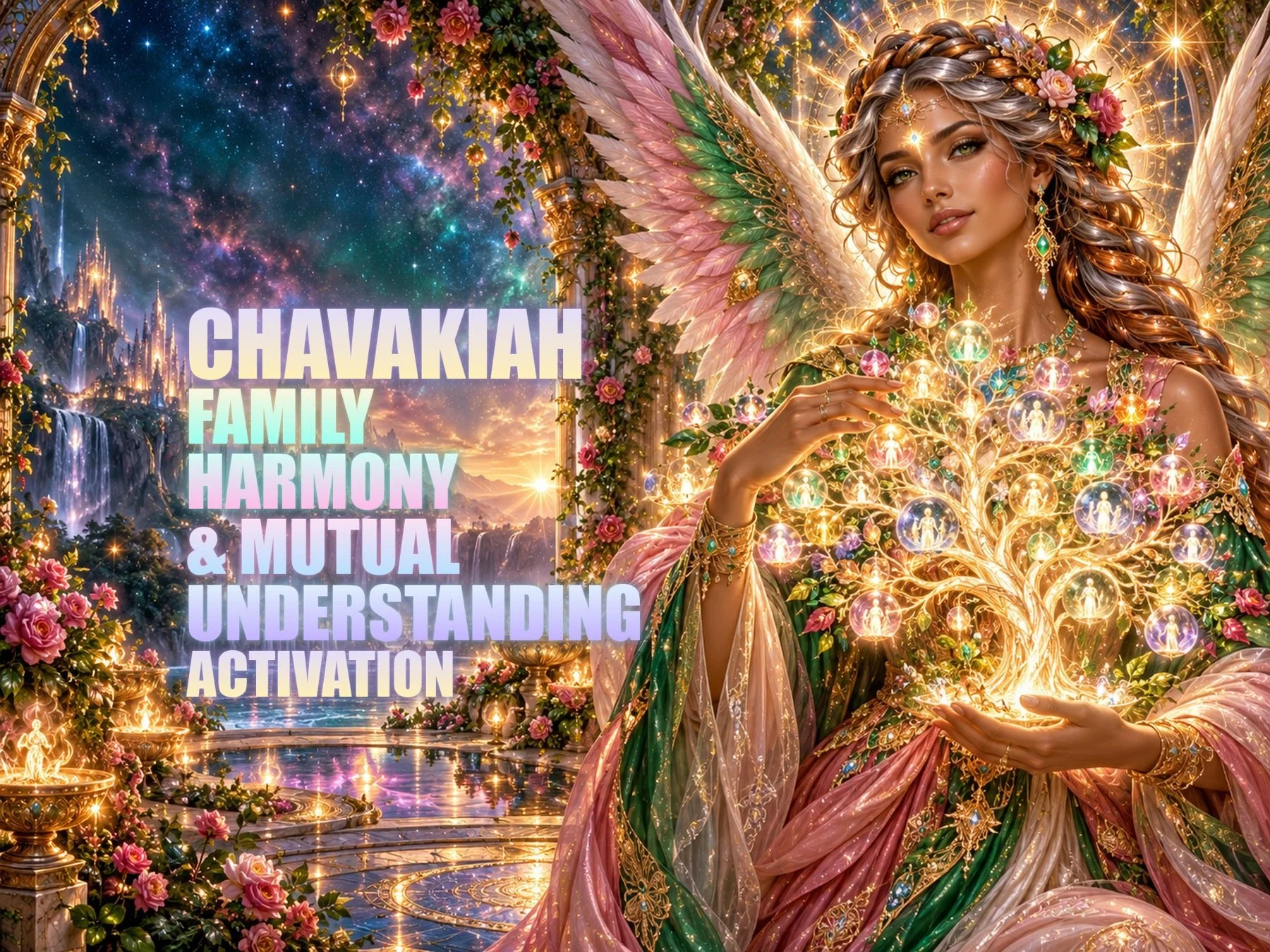 Angels and Watchers Chavakiah — Family Harmony & Mutual Understanding Activation — original session artwork