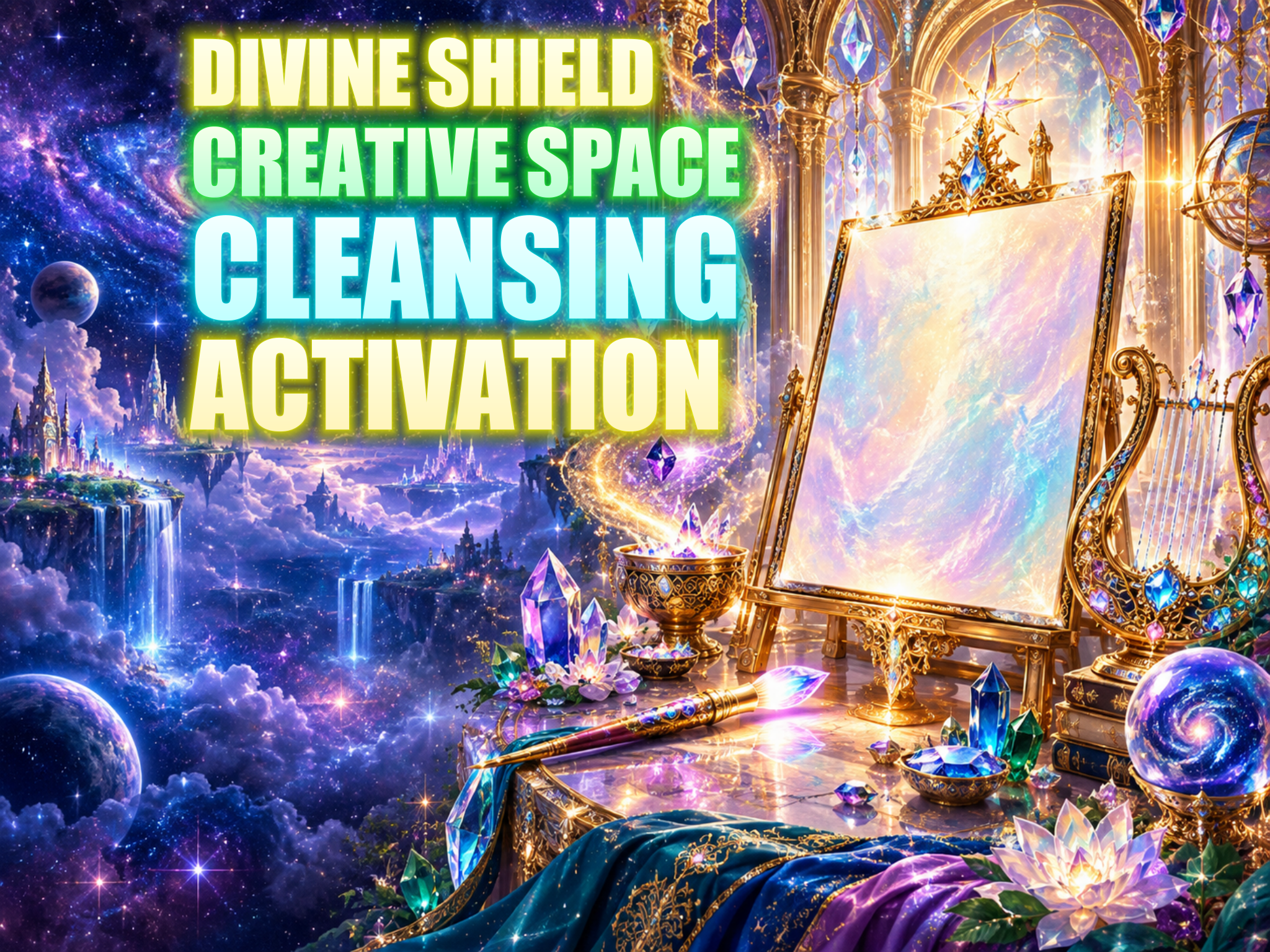 Divine Shield Creative Space Cleansing Activation