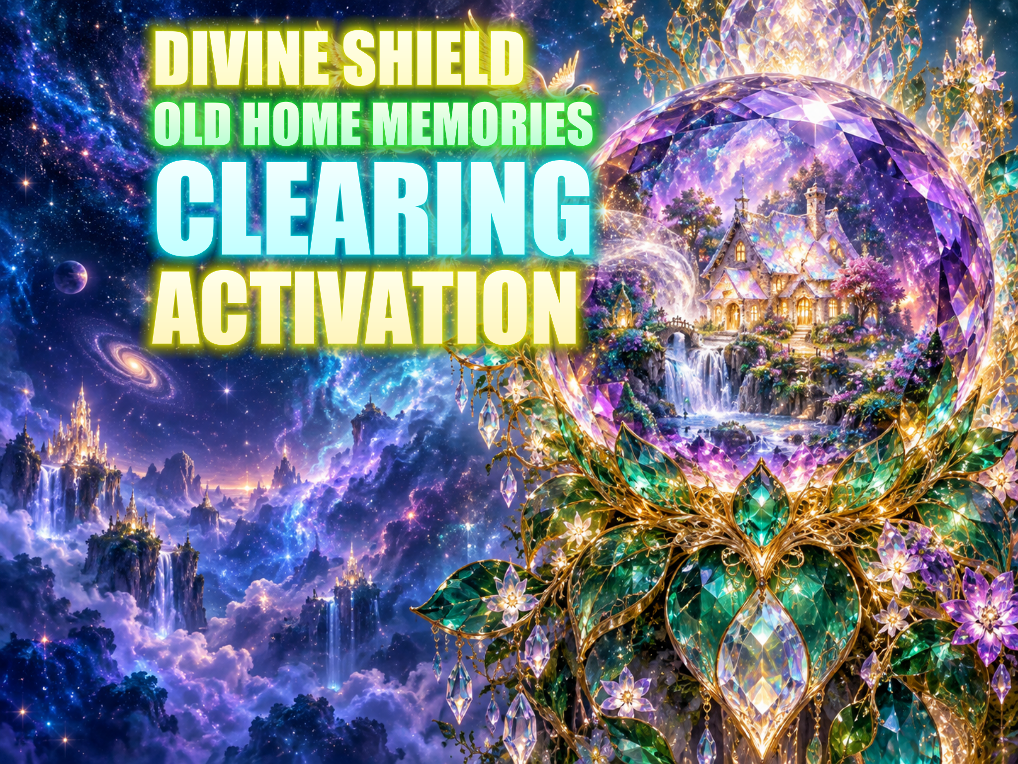 Divine Shield Old Home Memories Clearing Activation