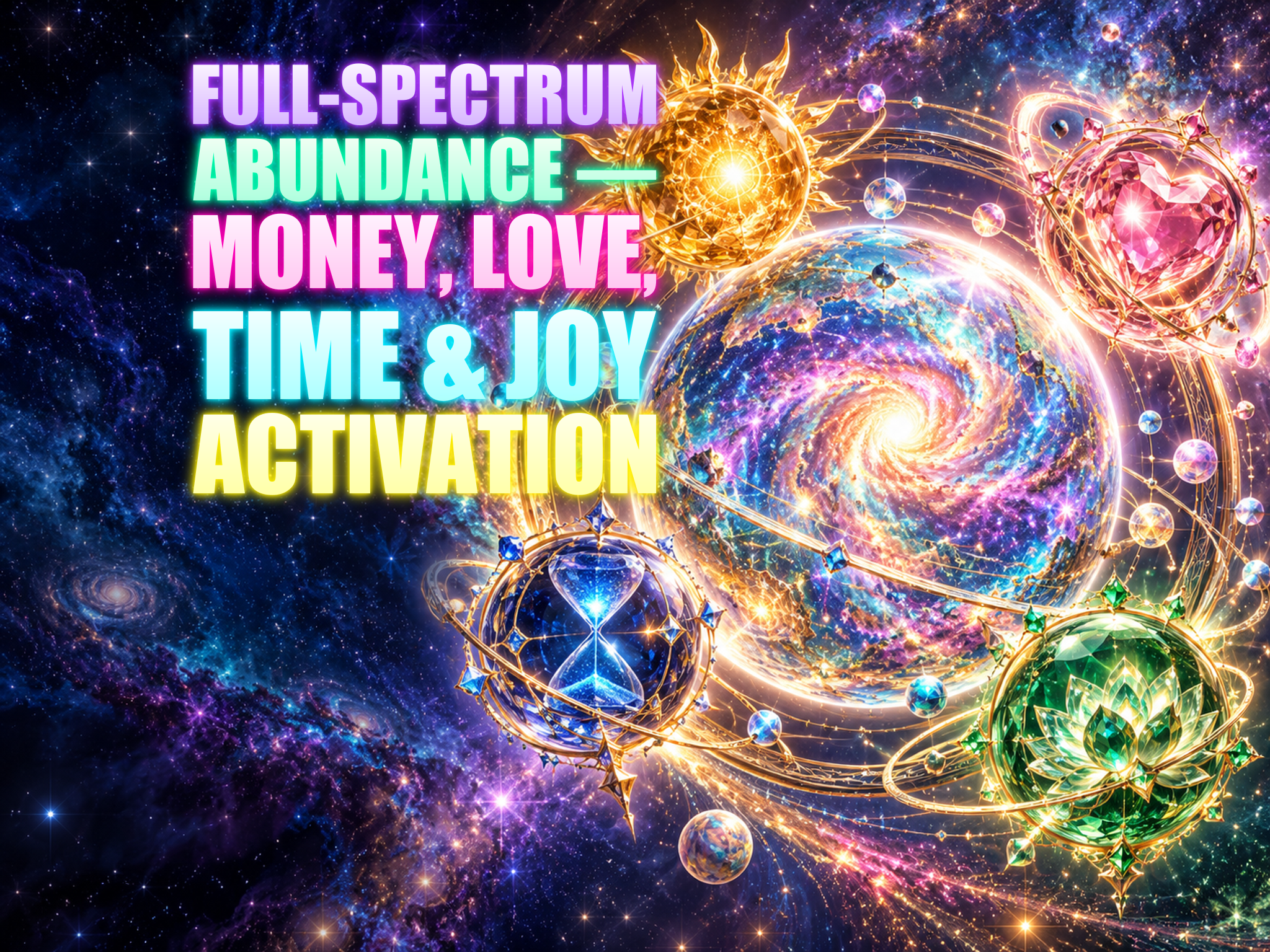Full-Spectrum Abundance — Money, Love, Time & Joy Activation