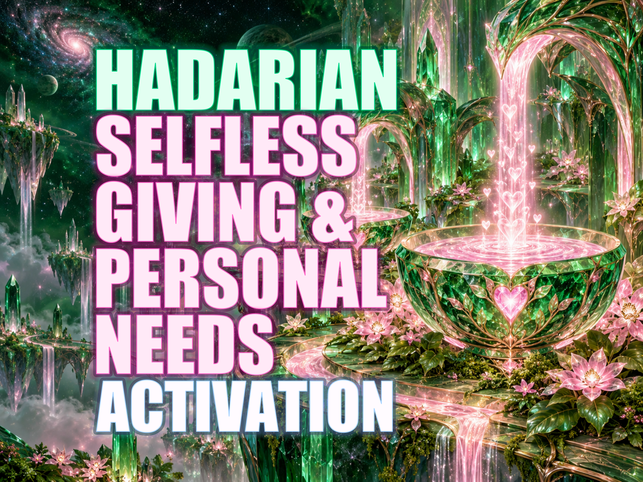 Hadarian Selfless Giving & Personal Needs Activation