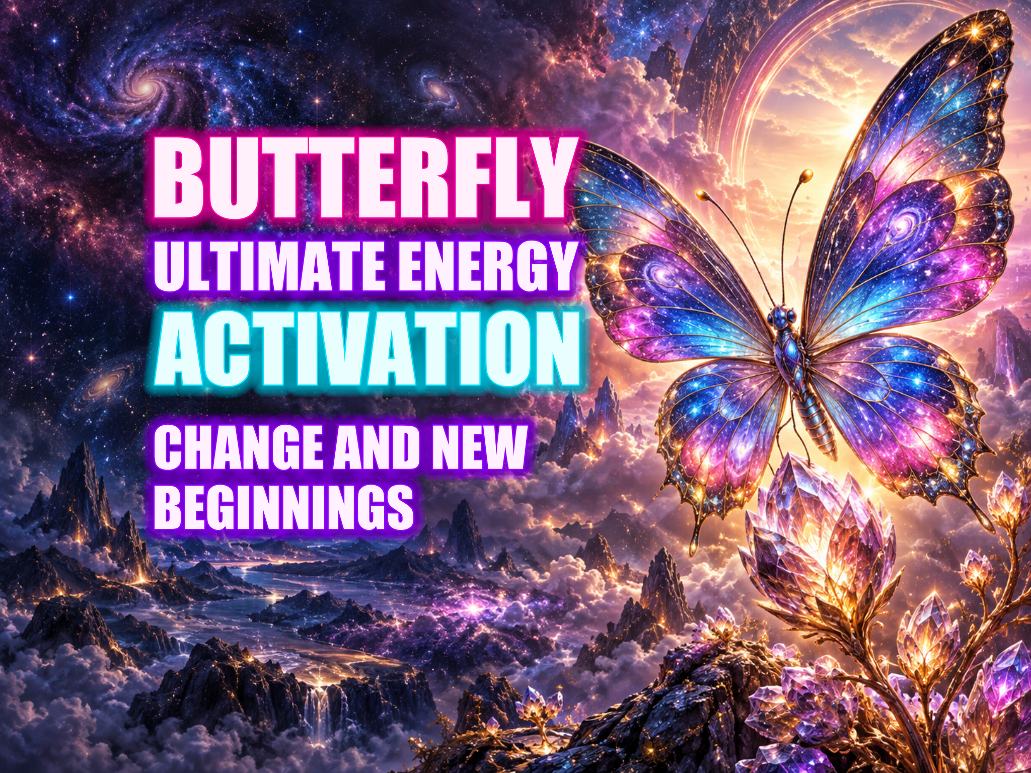 Butterfly Ultimate Energy Activation — Change and New Beginnings