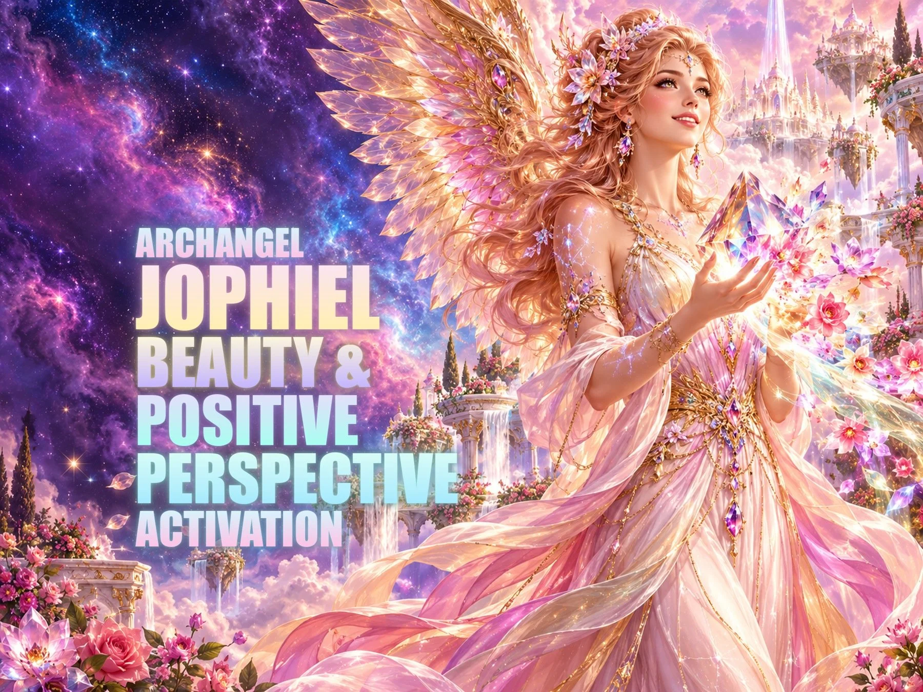 Archangel Jophiel — Beauty & Positive Perspective Activation