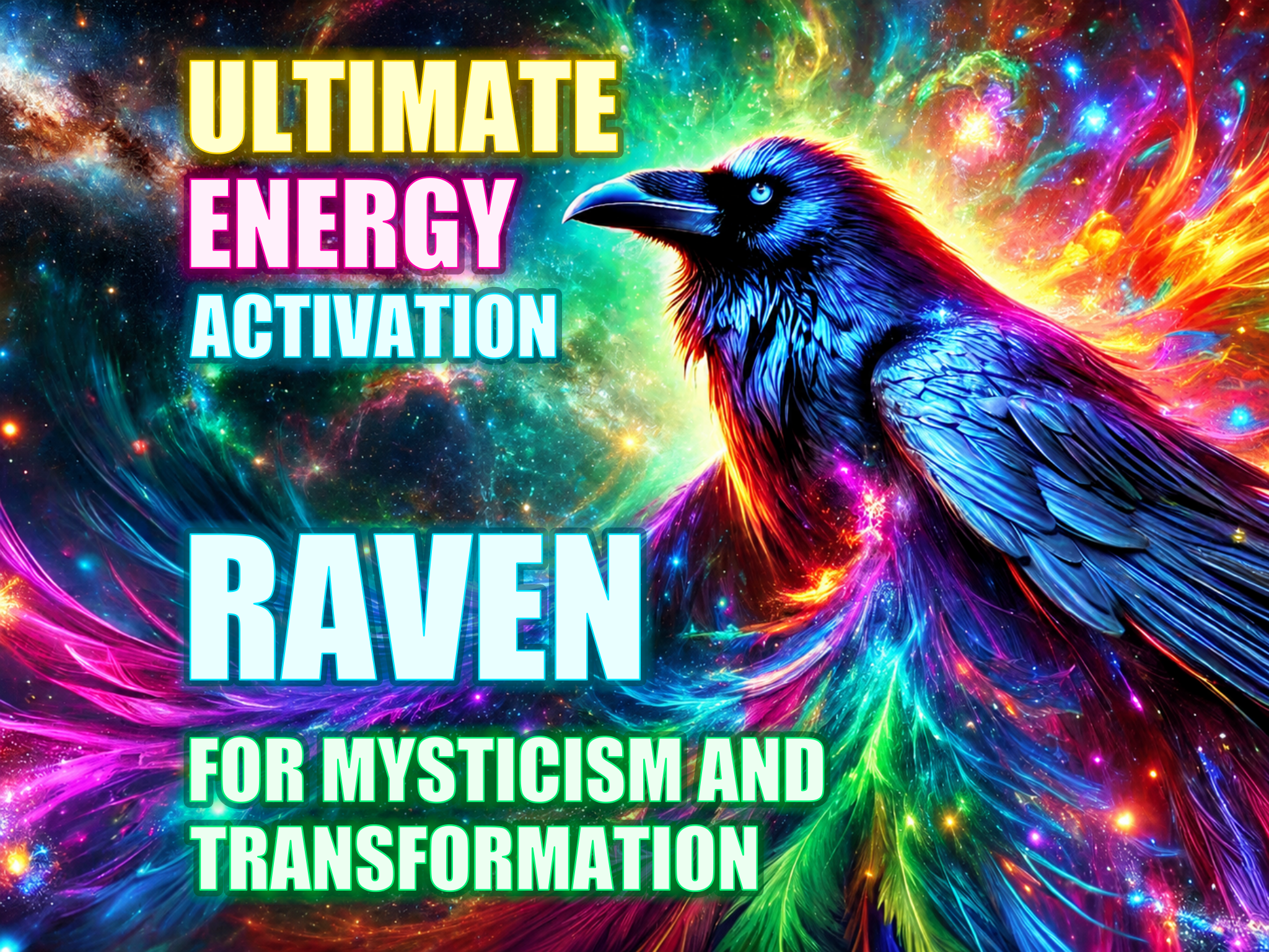 Raven Ultimate Energy Activation for Mysticism and Transformation