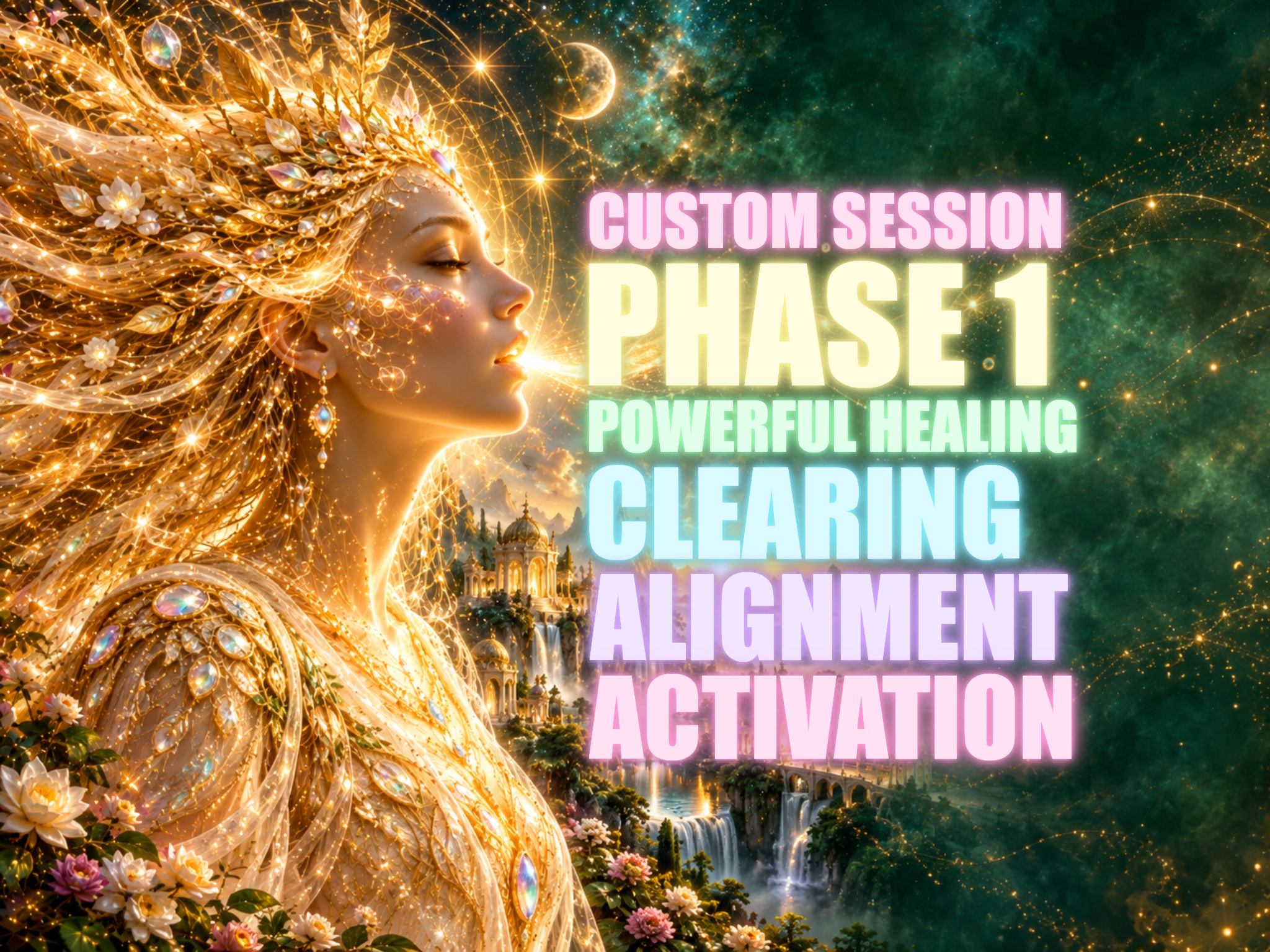 Custom Session — Phase 1 Powerful Healing, Clearing & Alignment Activation