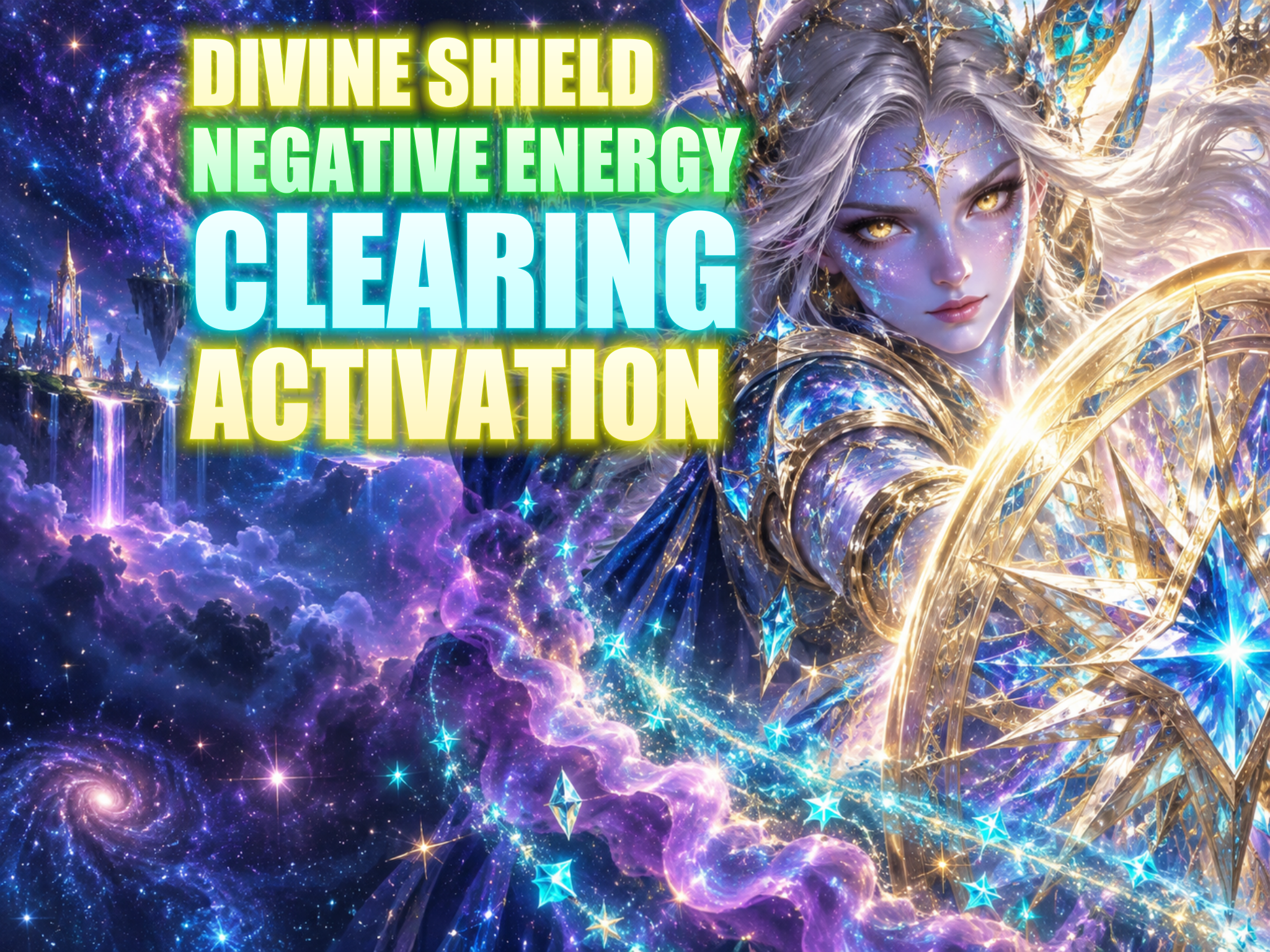 Divine Shield Negative Energy Clearing Activation
