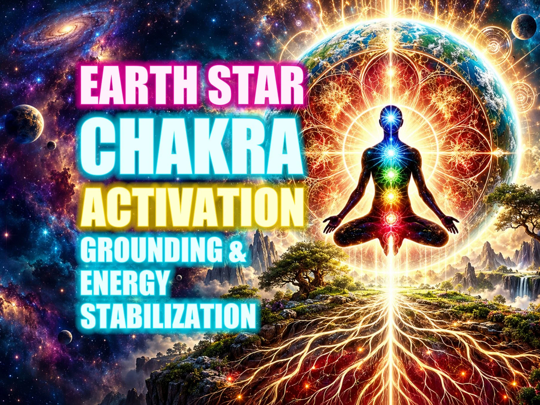Earth Star Chakra Activation Grounding and Energy Stabilization