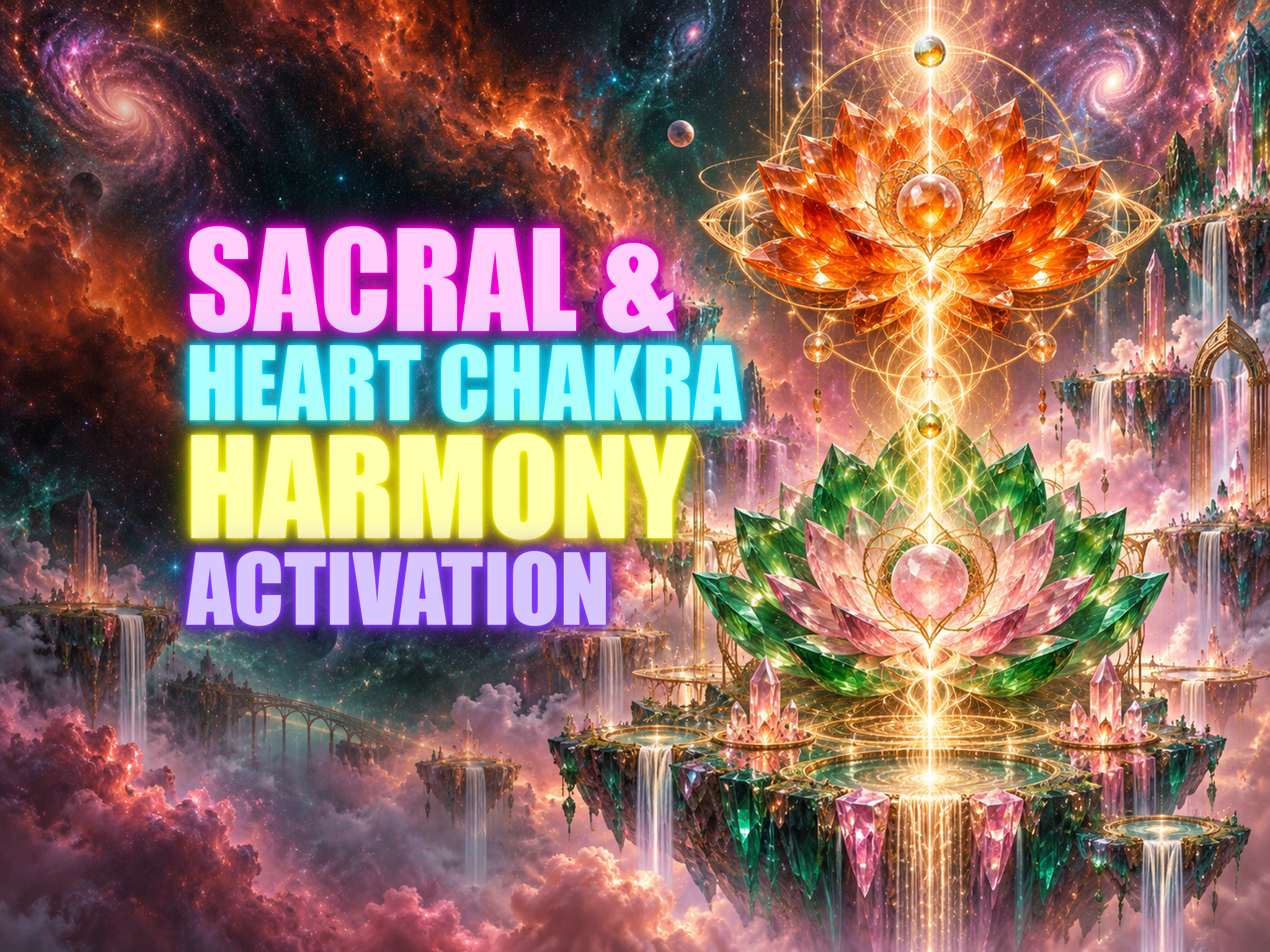 Sacral Heart Chakra Harmony Activation
