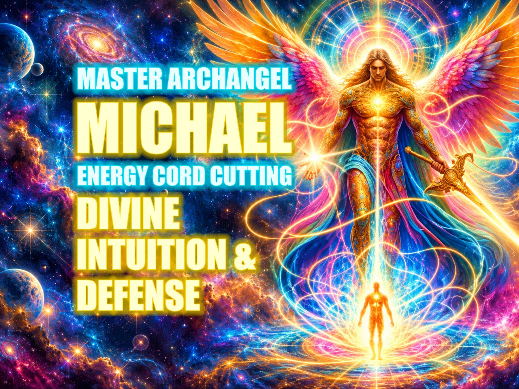 Master Archangel Michael Energy Cord Cutting Divine Intuition and Defense