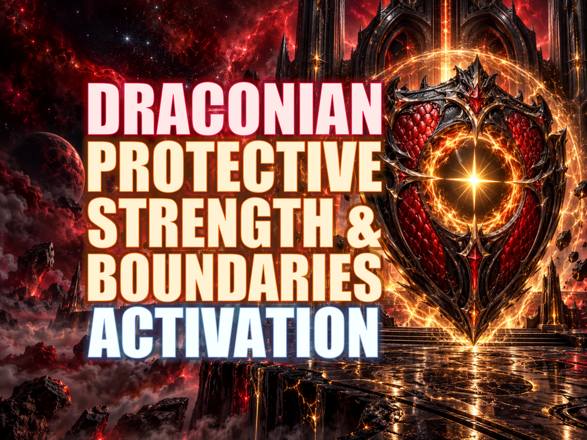 Draconian Protective Strength & Boundaries Activation