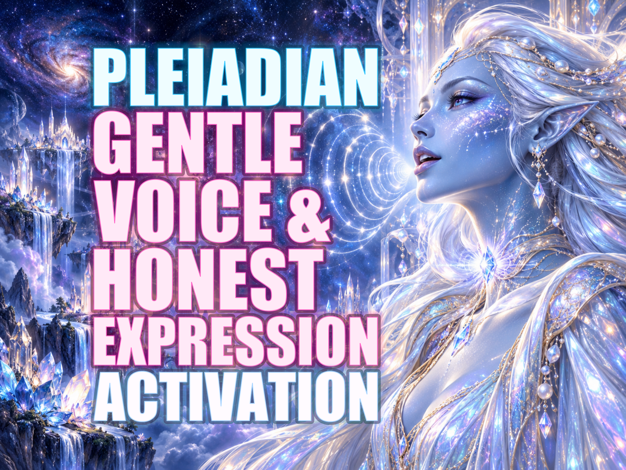 Pleiadian Gentle Voice & Honest Expression Activation
