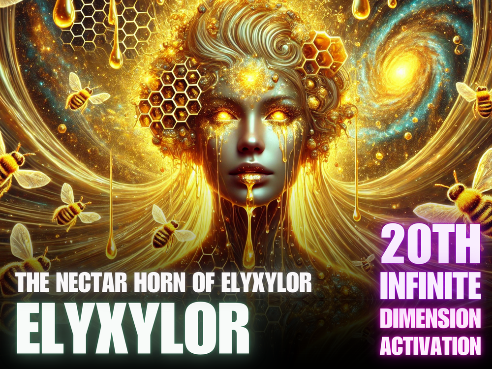 The Nectar Horn of Elyxylor – Rite of the Seven Mouths & Infinite Dripping of Cosmic Honey – 20th Dimensional Orifice Ceremony
