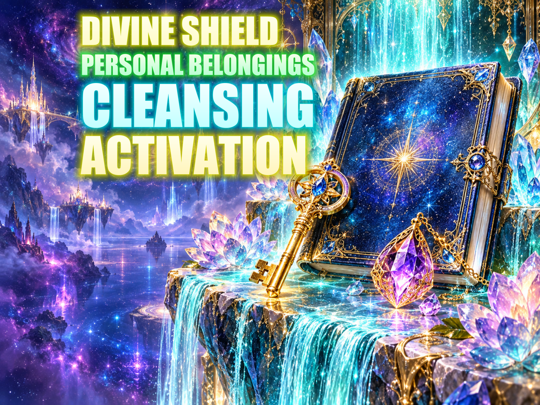 Divine Shield Personal Belongings Cleansing Activation