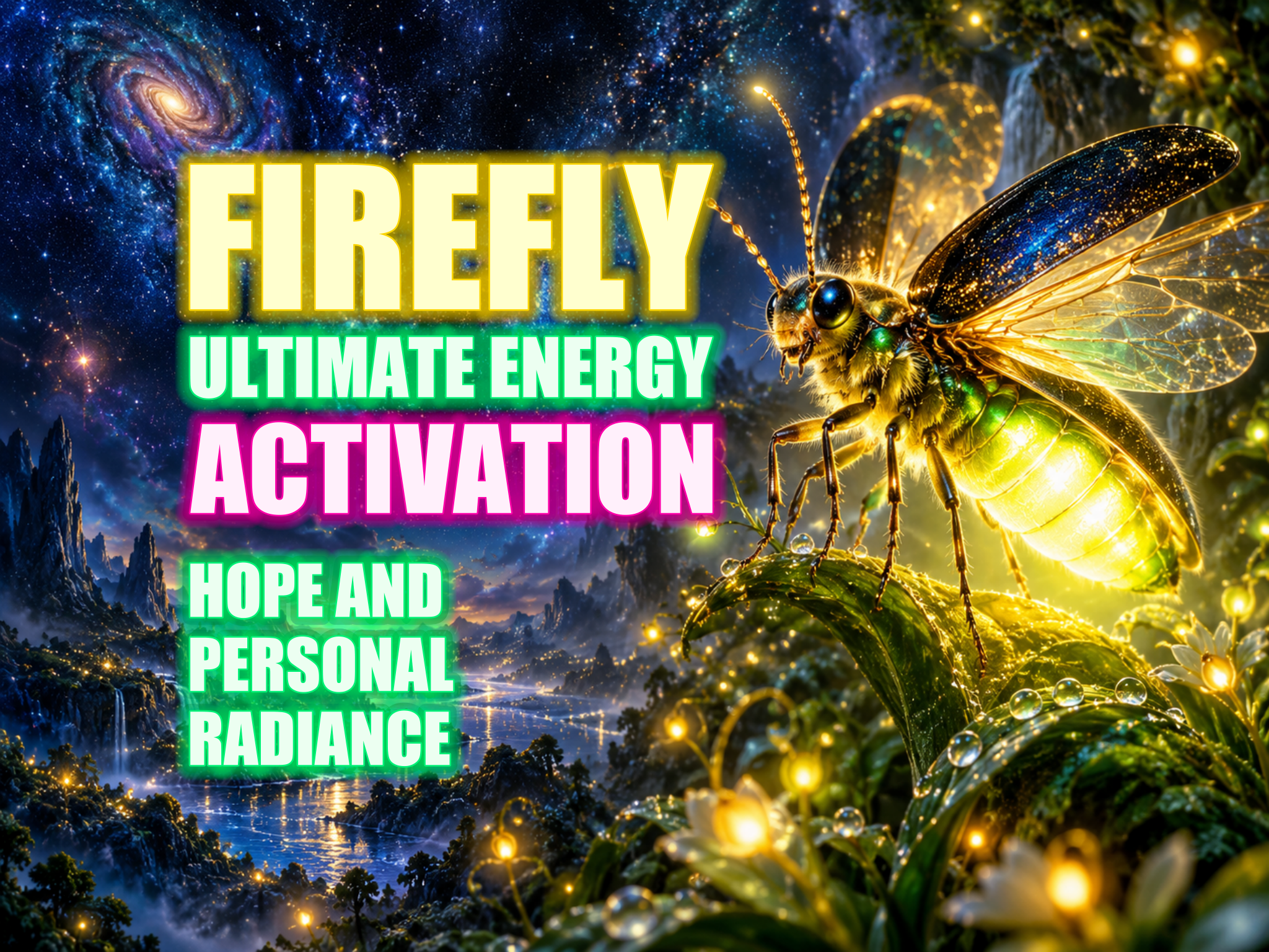 Animal Ultimate Energy Firefly Ultimate Energy Activation — Hope and Personal Radiance — original session artwork