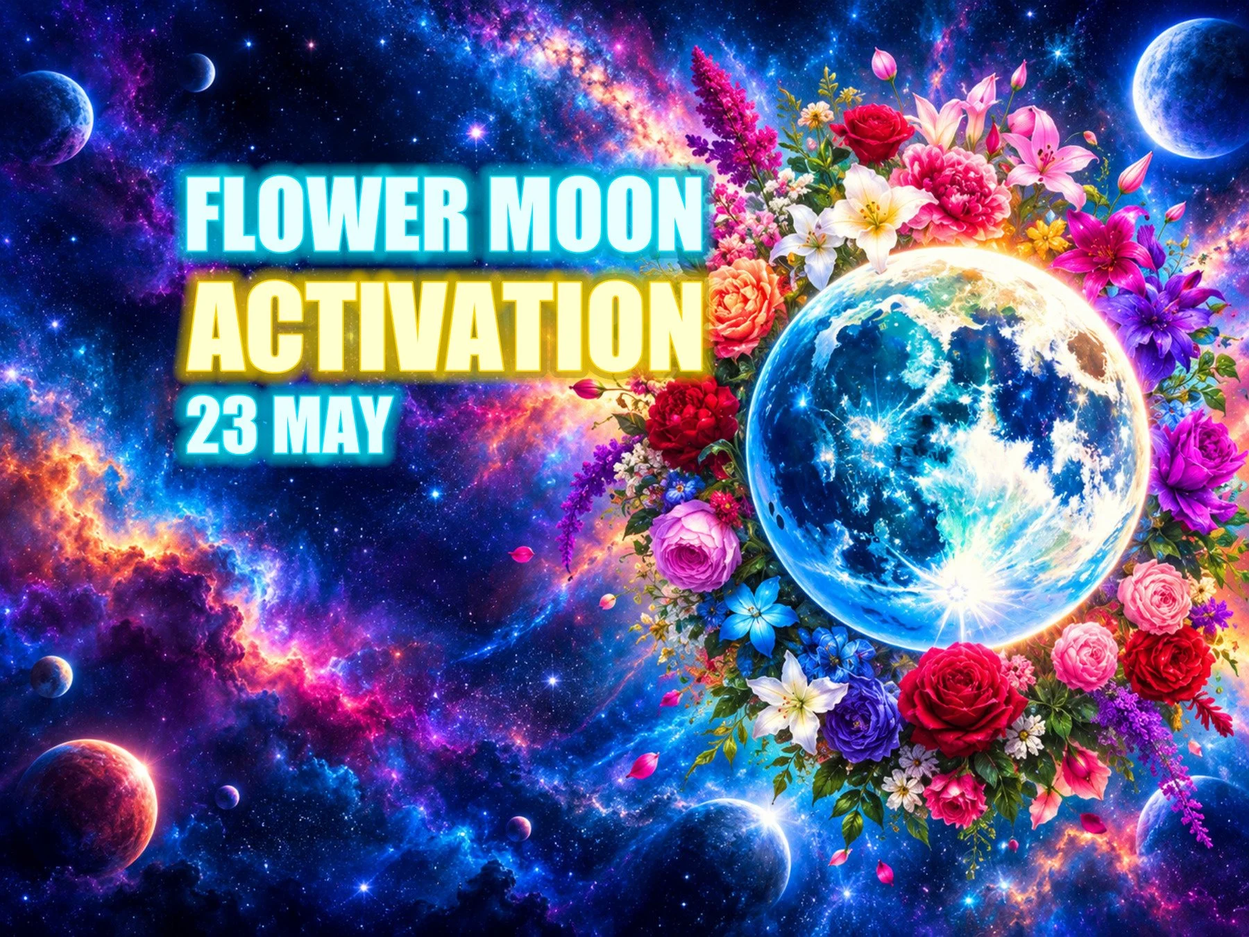Flower Moon Activation 23 May