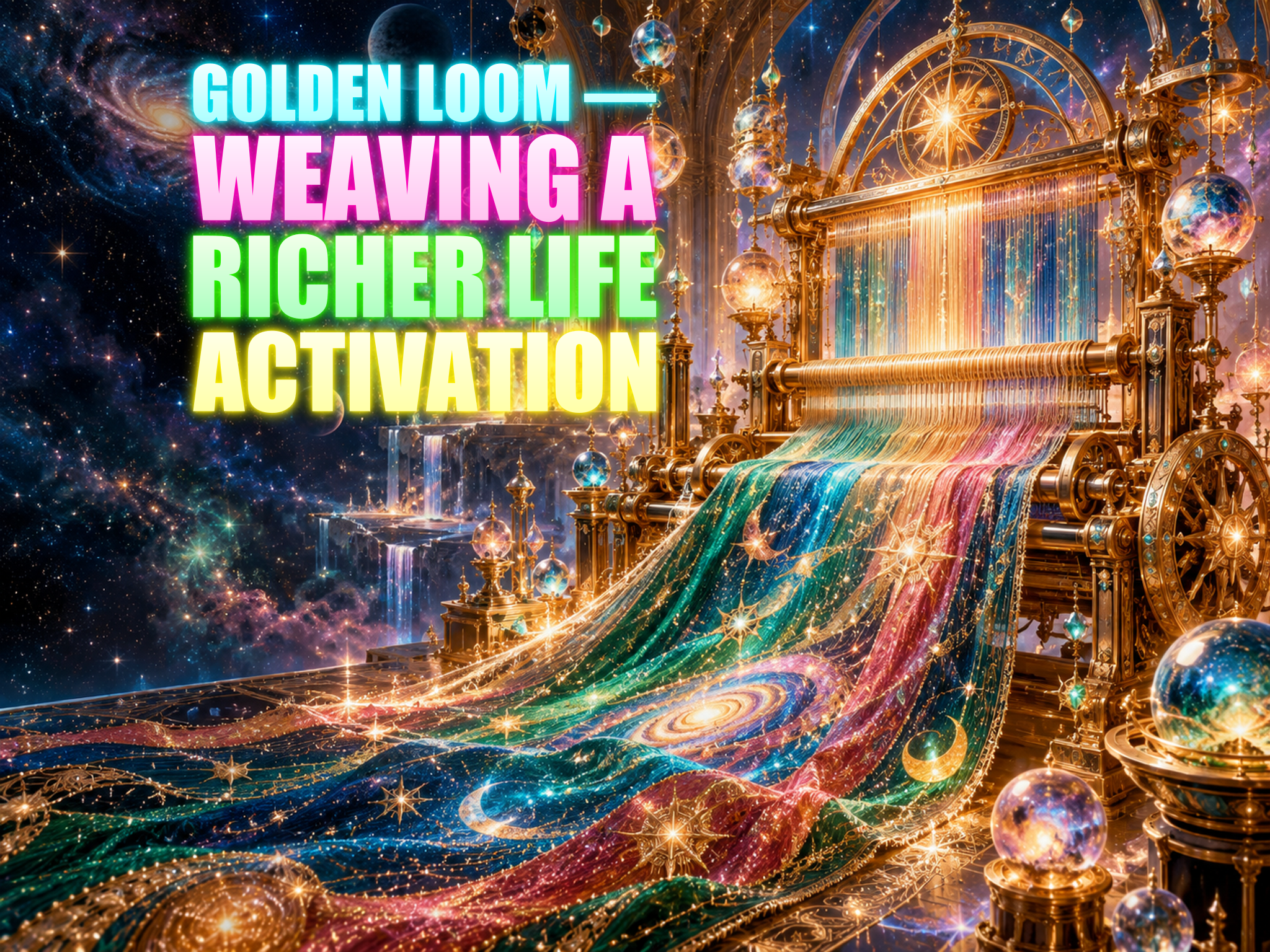 Golden Loom — Weaving a Richer Life Activation