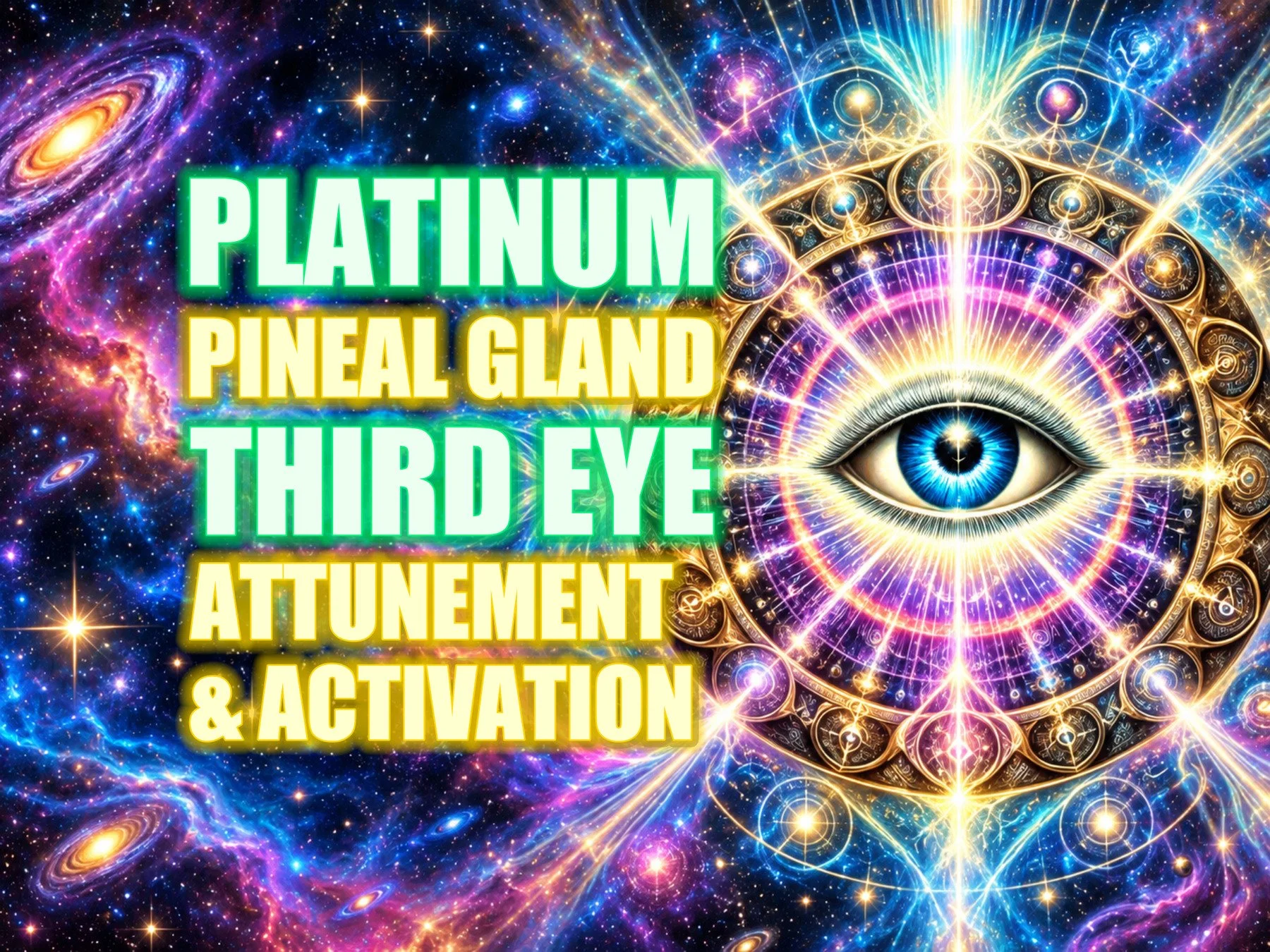 Platinum Pineal Gland Third Eye Attunement and Activation