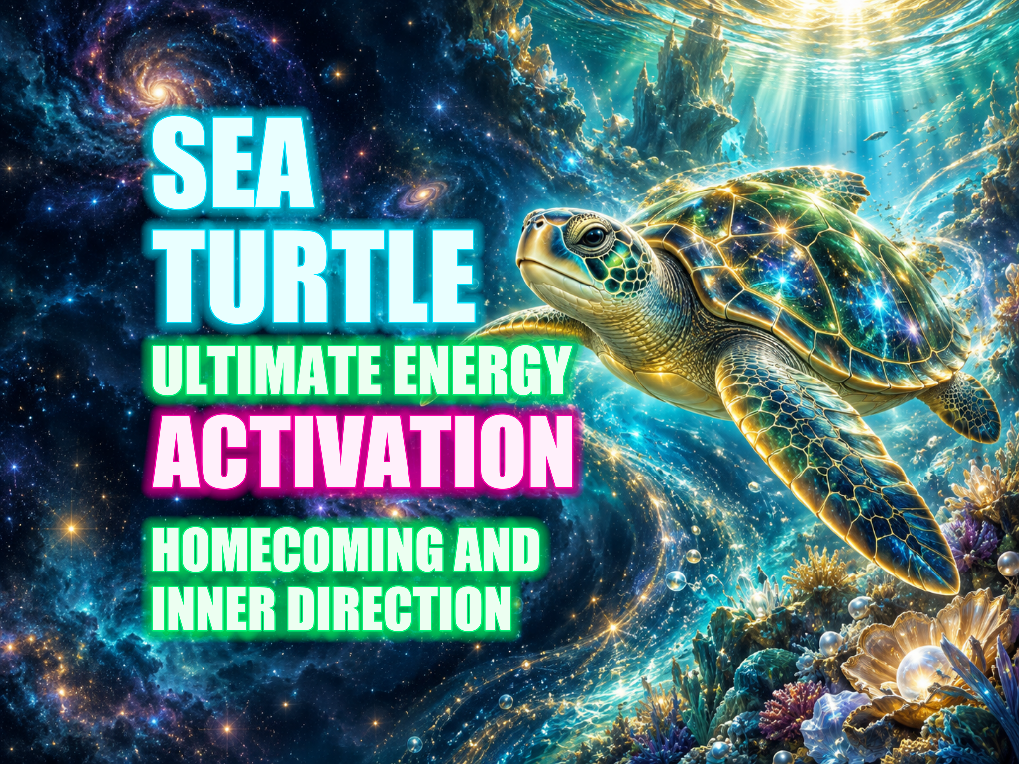 Sea Turtle Ultimate Energy Activation — Homecoming and Inner Direction