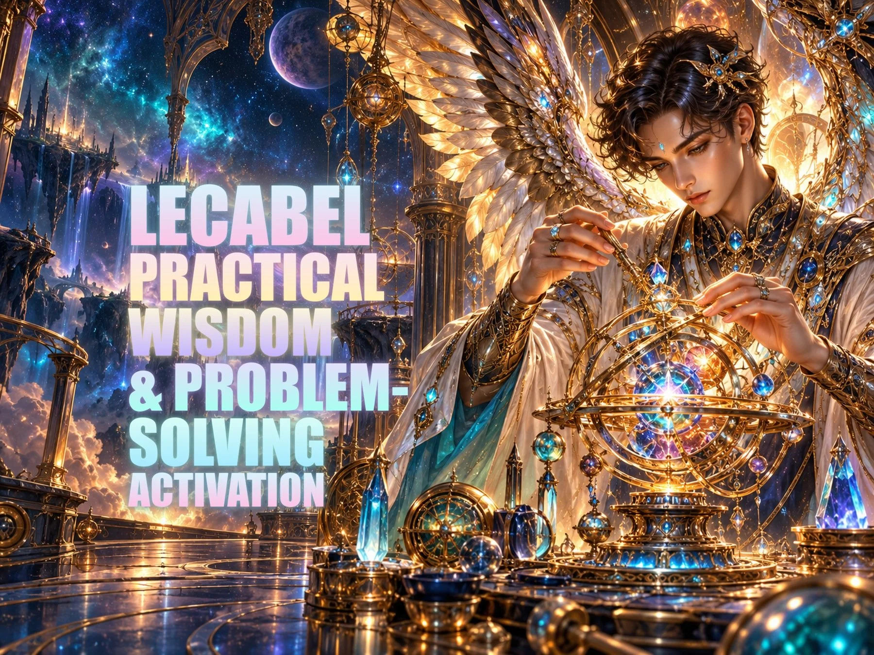 Angels and Watchers Lecabel — Practical Wisdom & Problem-Solving Activation — original session artwork