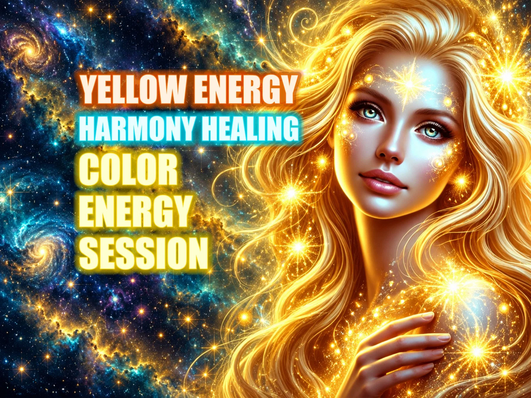 Yellow Energy Harmony Healing Color Energy Session