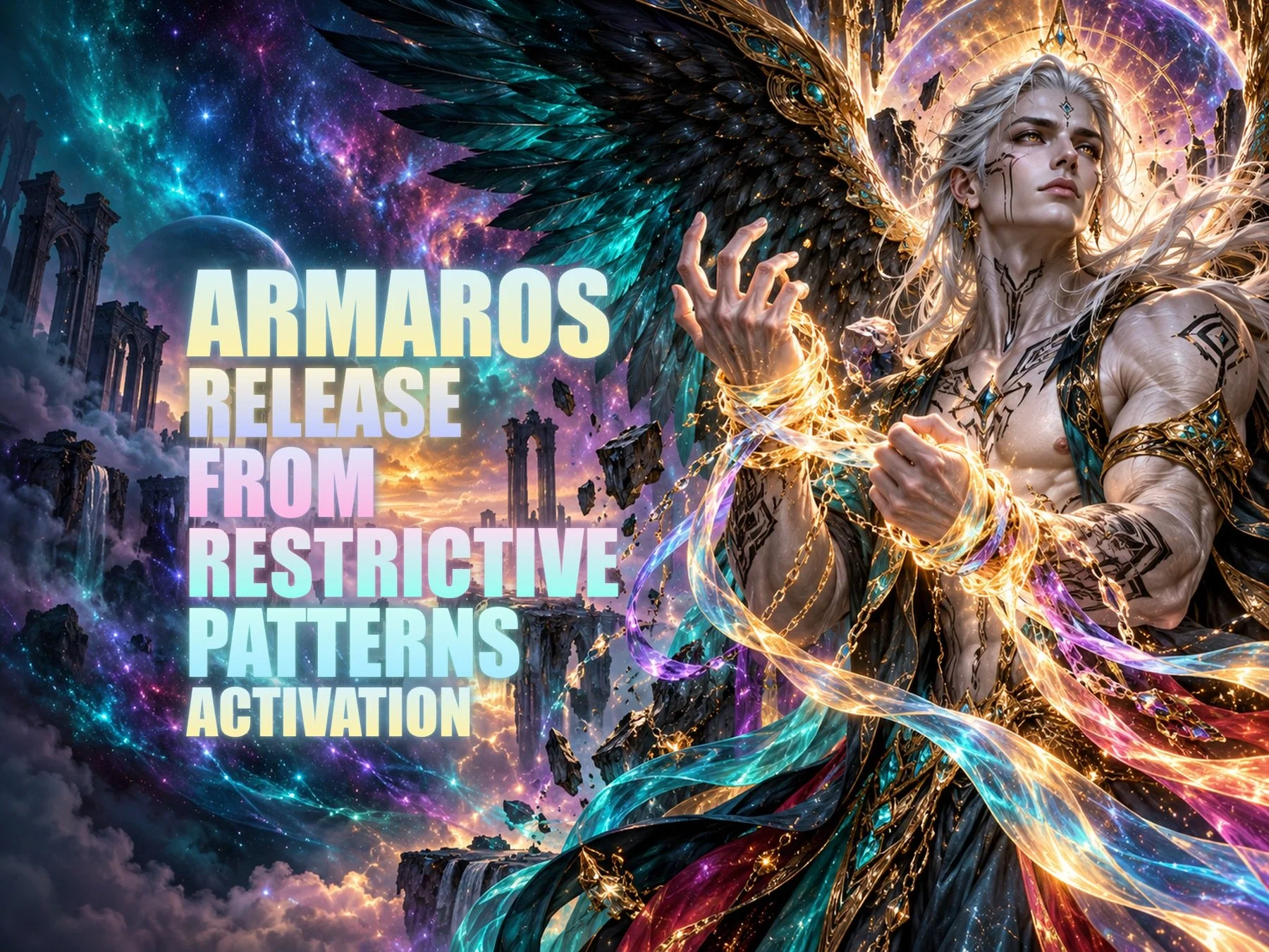 Angels and Watchers Armaros — Release from Restrictive Patterns Activation — original session artwork