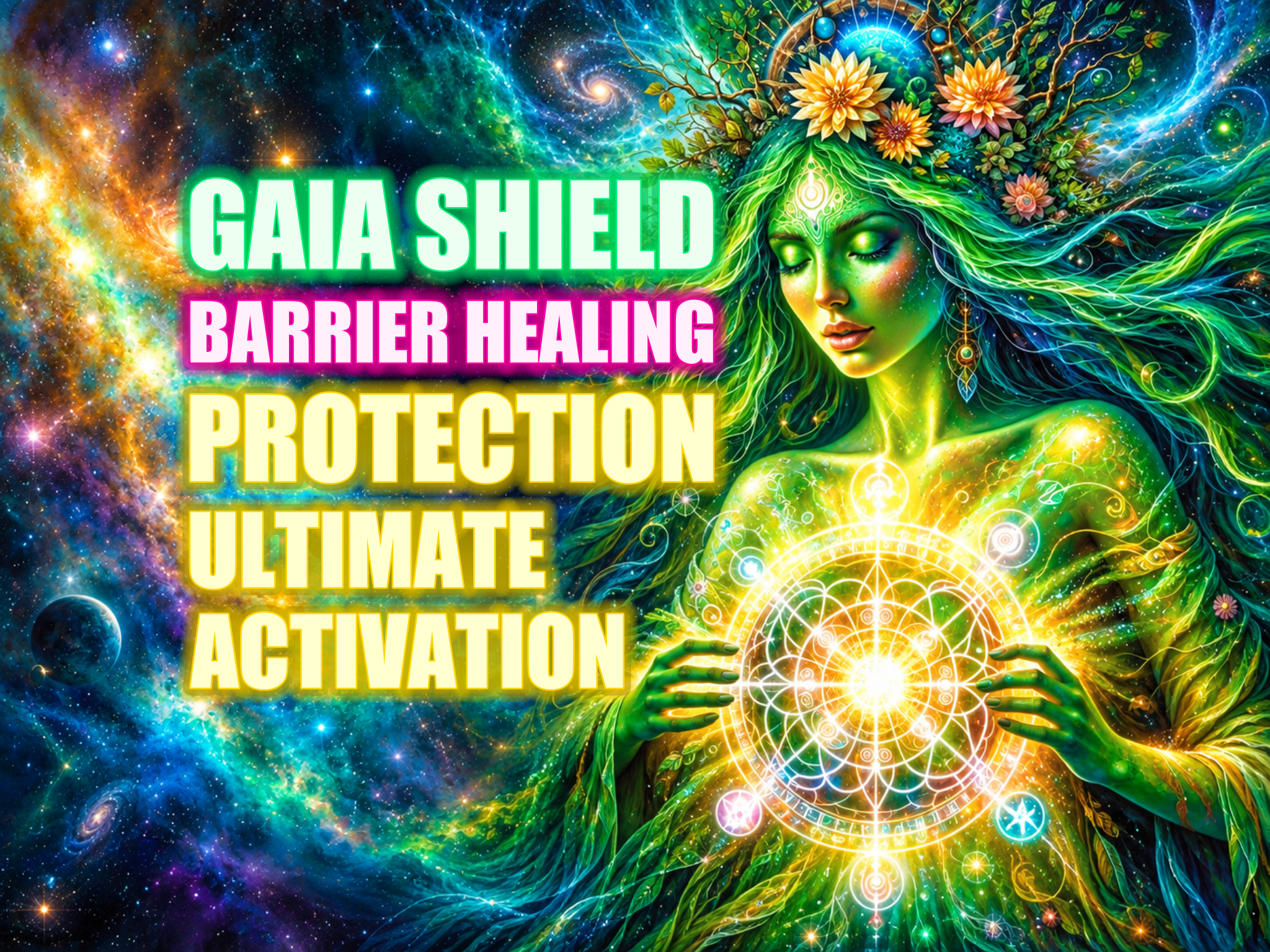 Gaia Shield Barrier Healing Protection Ultimate Activation