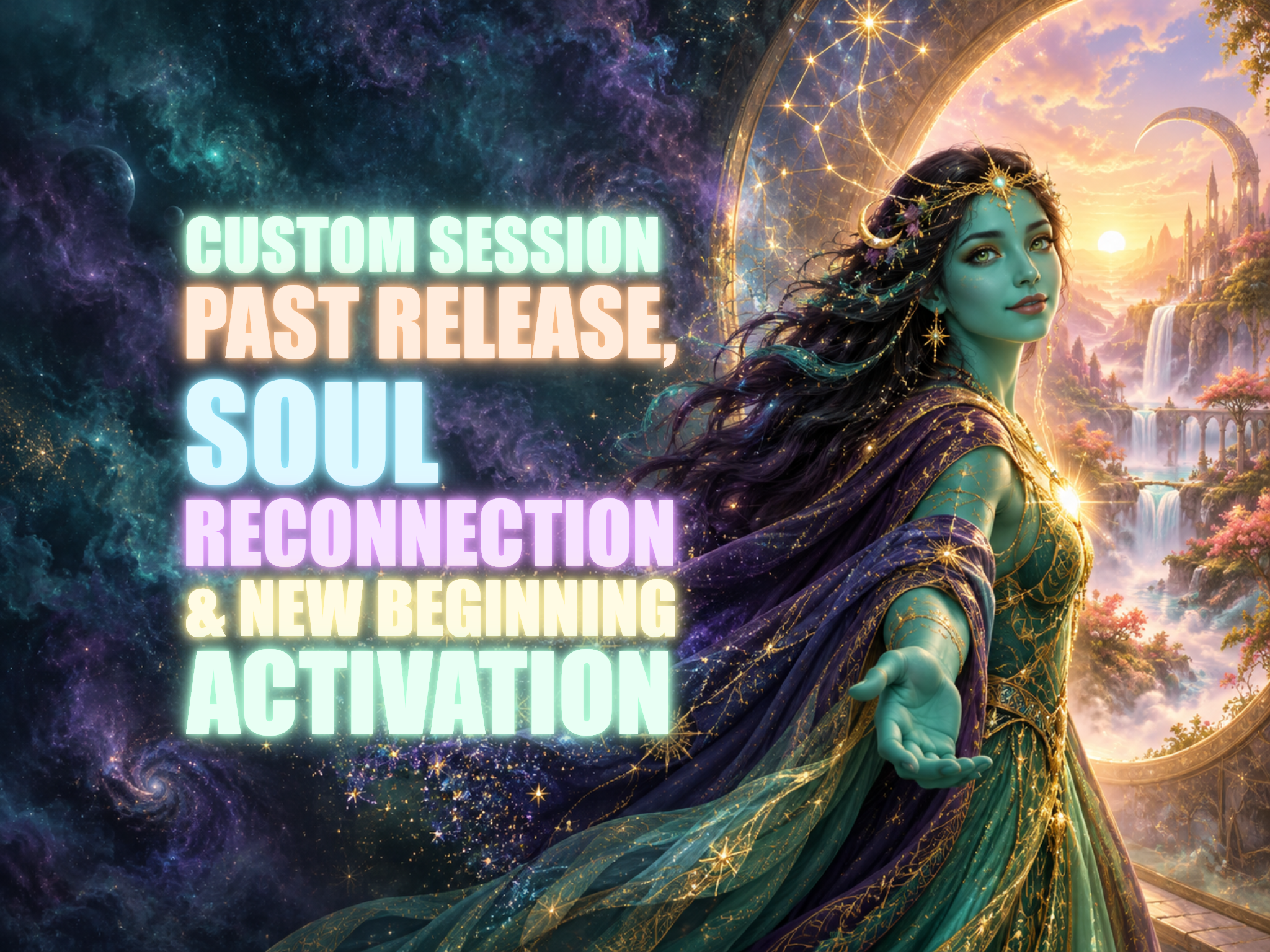 Custom Session — Past Release, Soul Reconnection & New Beginning Activation