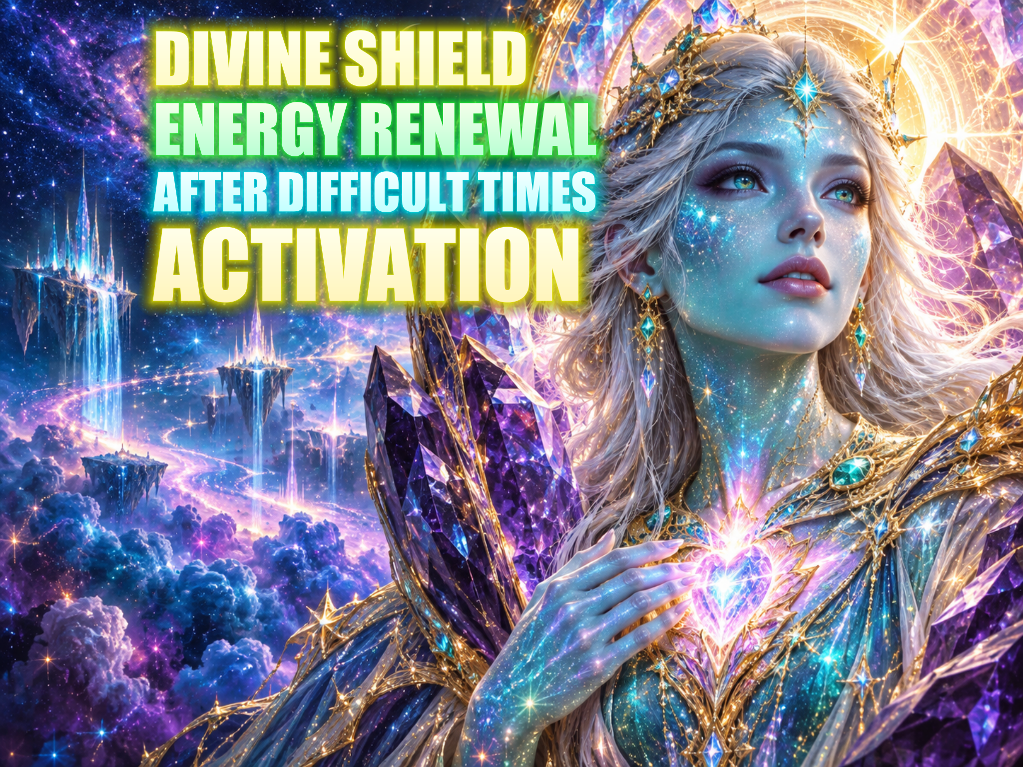 Divine Shield Energy Renewal After Difficult Times Activation