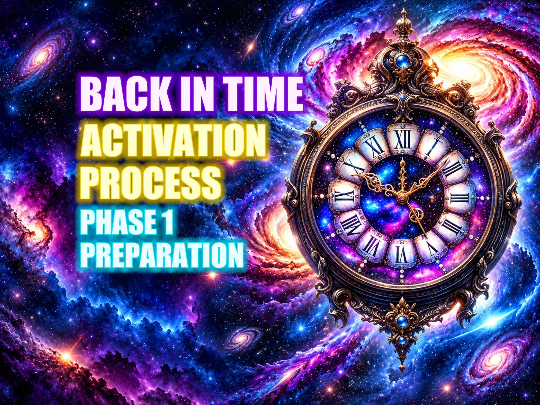 Back in Time Activation Process Phase 1 Preparation