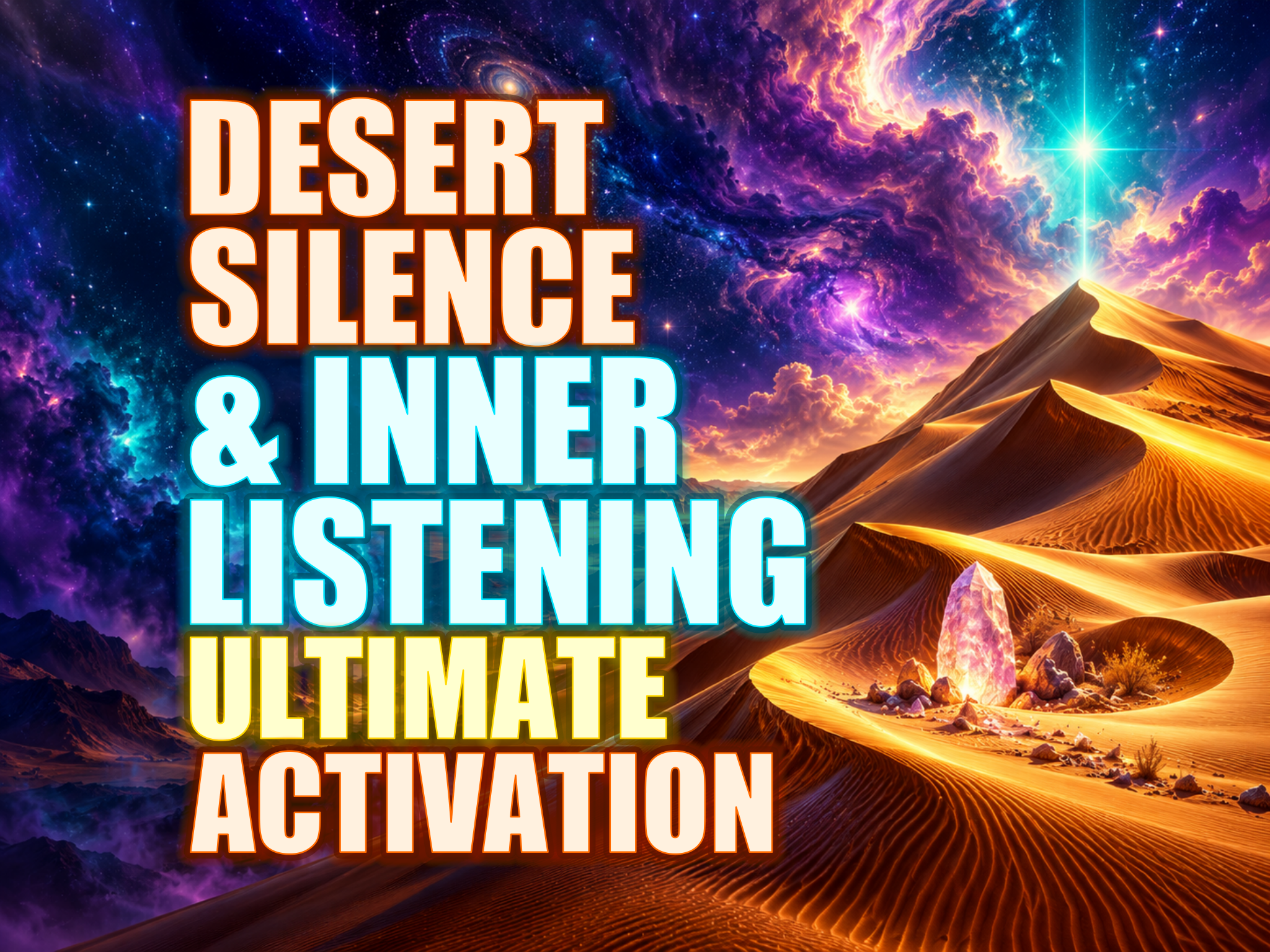 Desert Silence & Inner Listening — Ultimate Activation