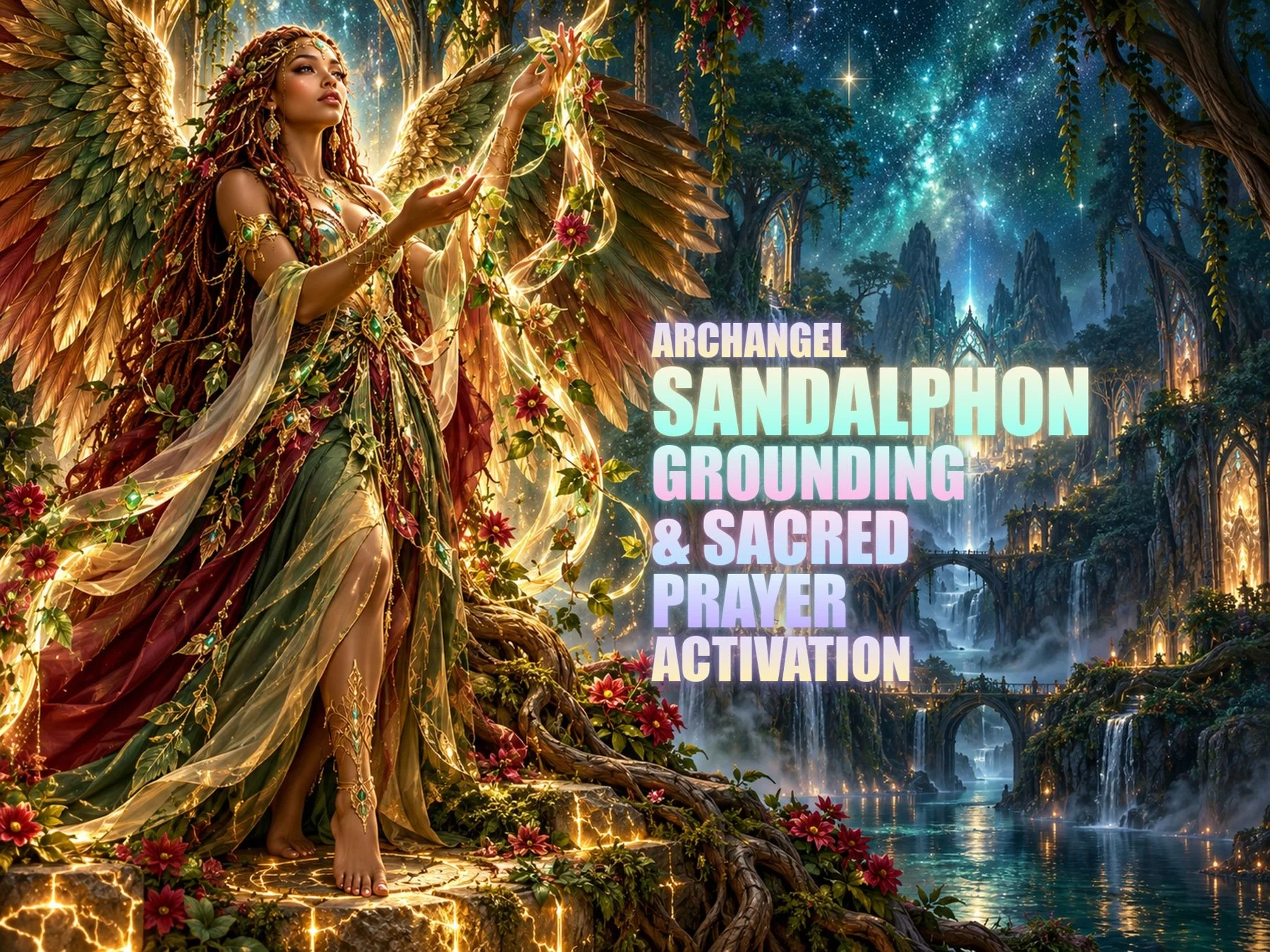 Archangel Sandalphon — Grounding & Sacred Prayer Activation