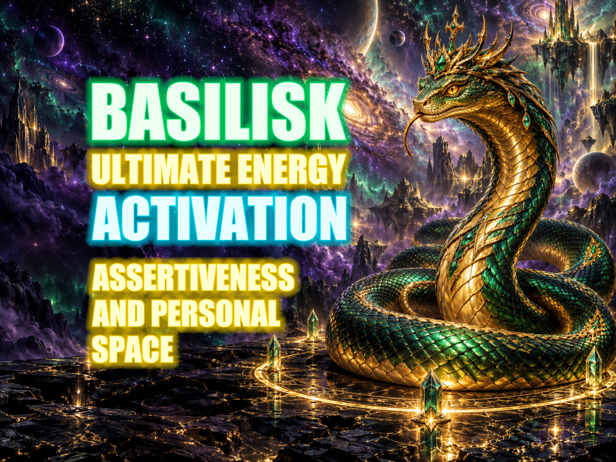 Basilisk Ultimate Energy Activation — Assertiveness and Personal Space