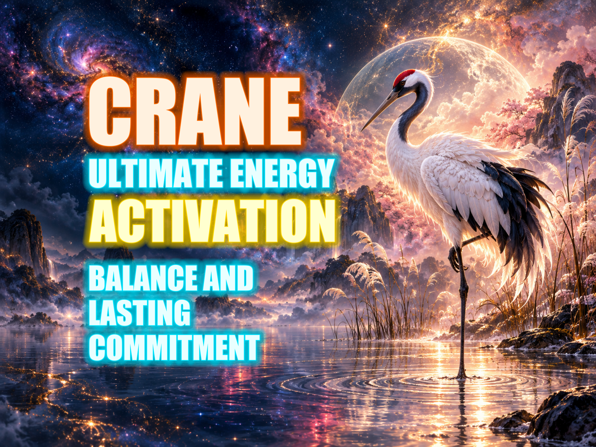Crane Ultimate Energy Activation — Balance and Lasting Commitment