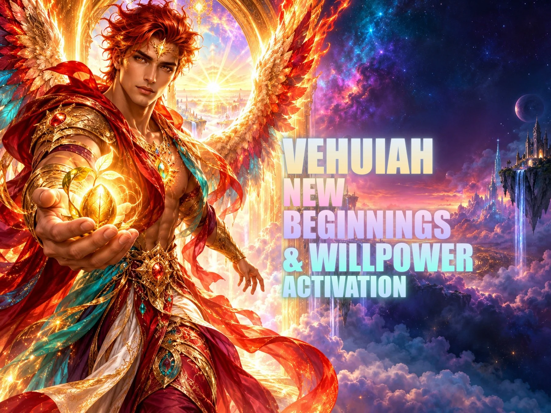 Vehuiah — New Beginnings & Willpower Activation