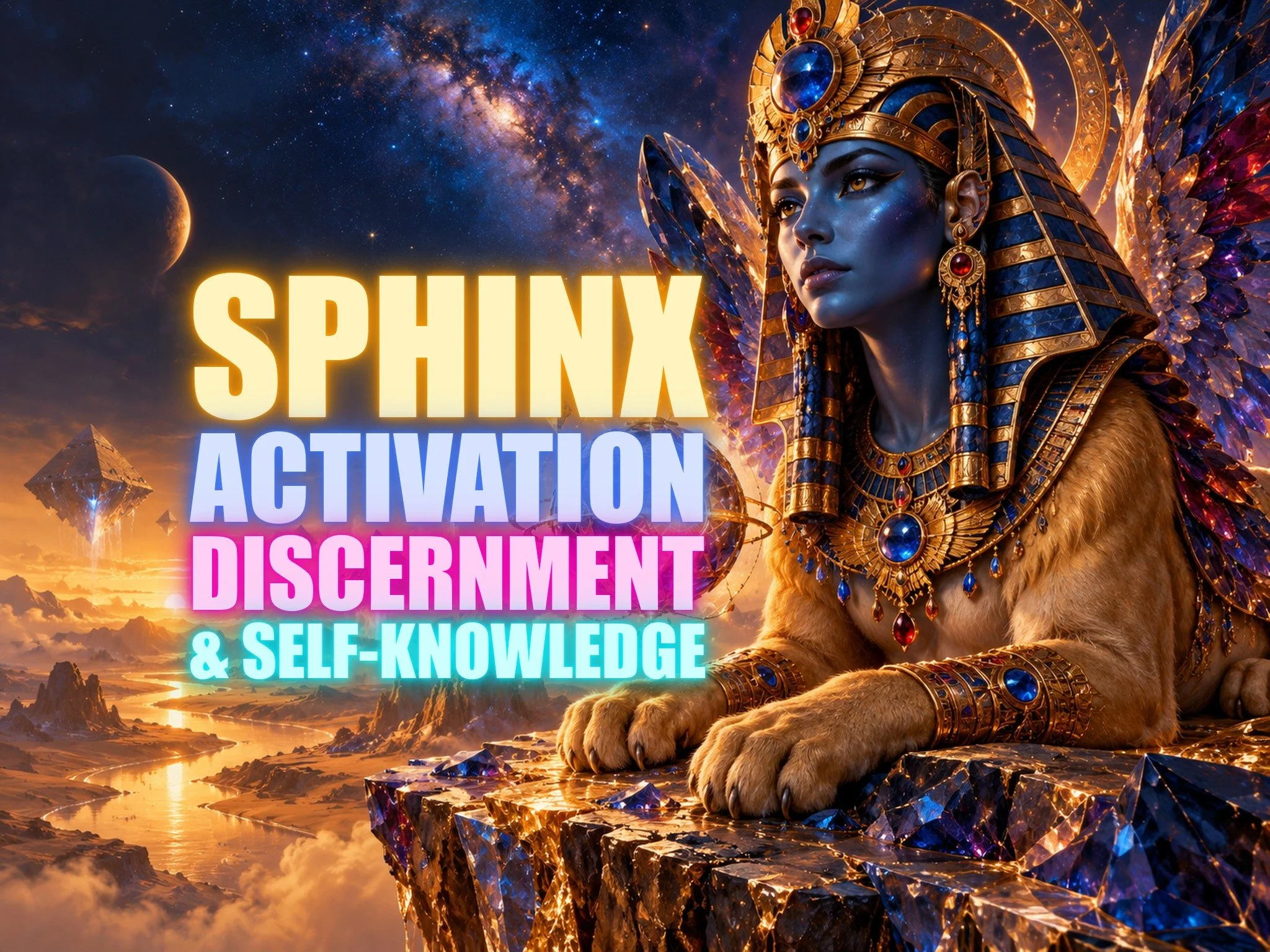 Mythical Beings Sphinx Activation — original session artwork