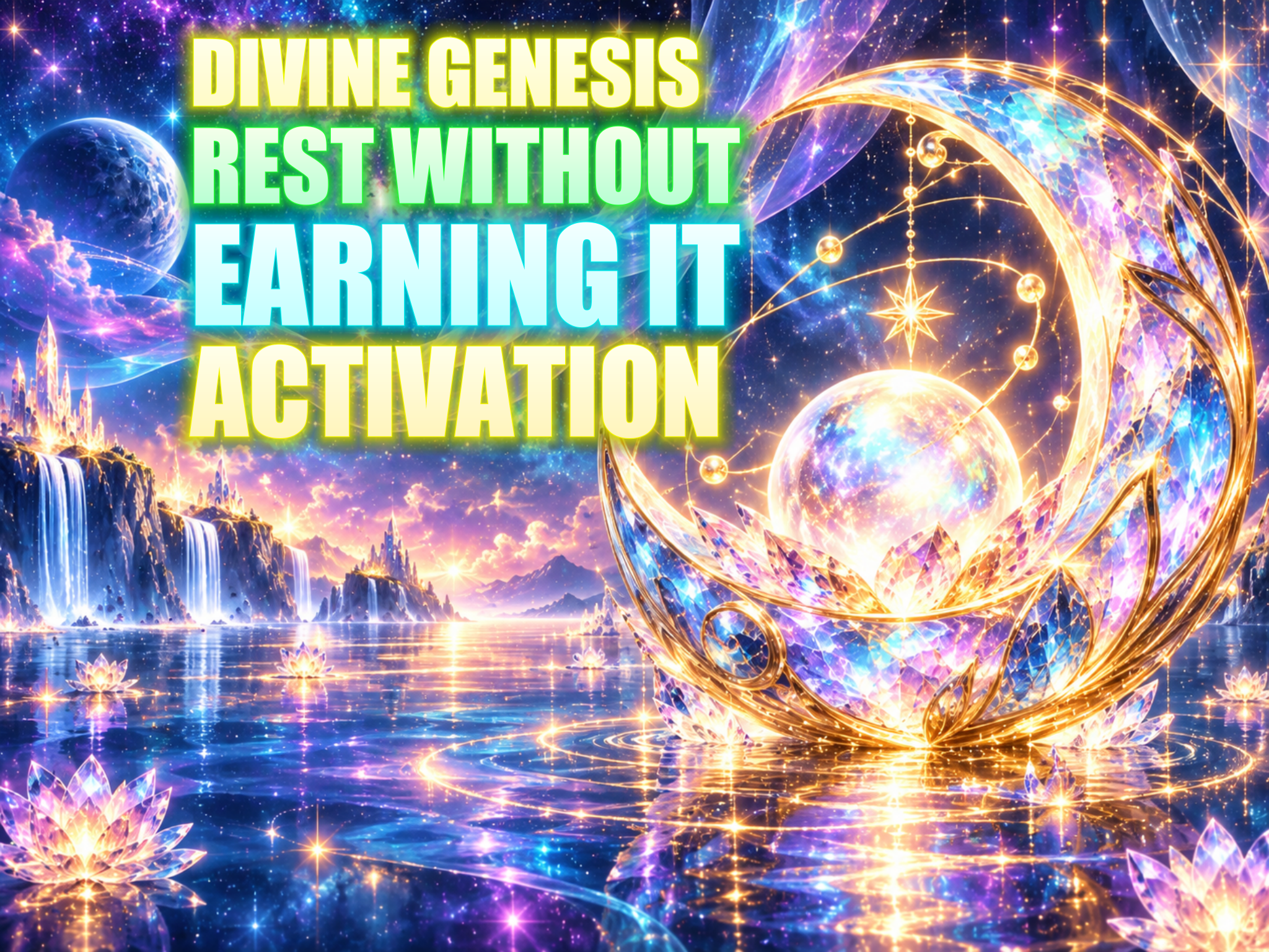 Divine Genesis Rest Without Earning It Activation