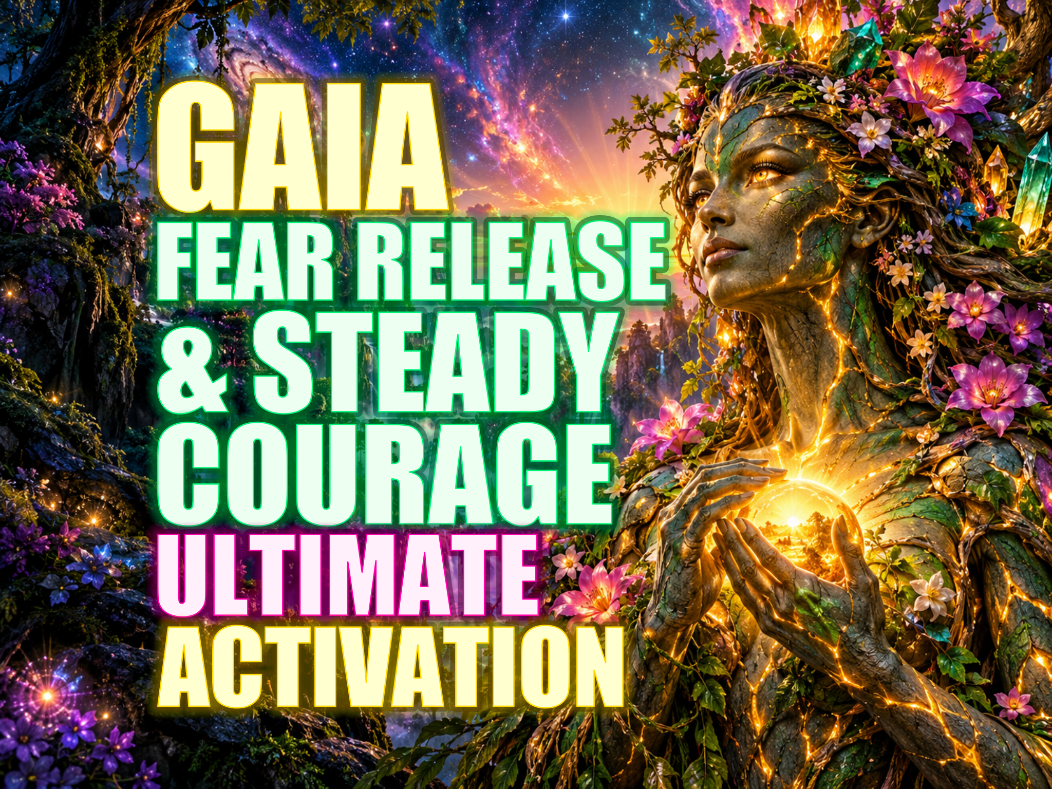 Gaia Fear Release & Steady Courage — Ultimate Activation